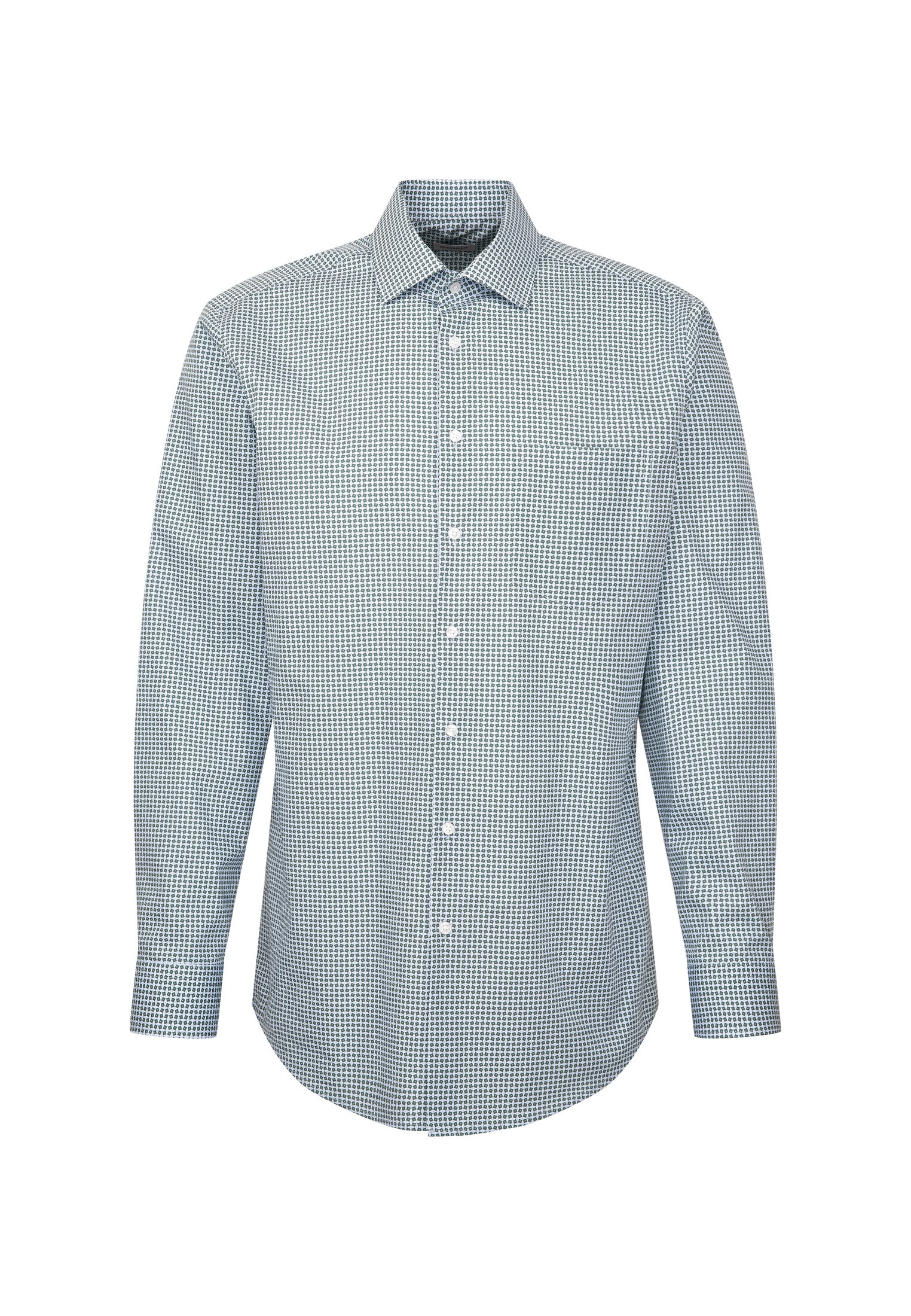 seidensticker Businesshemd »Regular« Regular 1/1 Kentkragen Druck