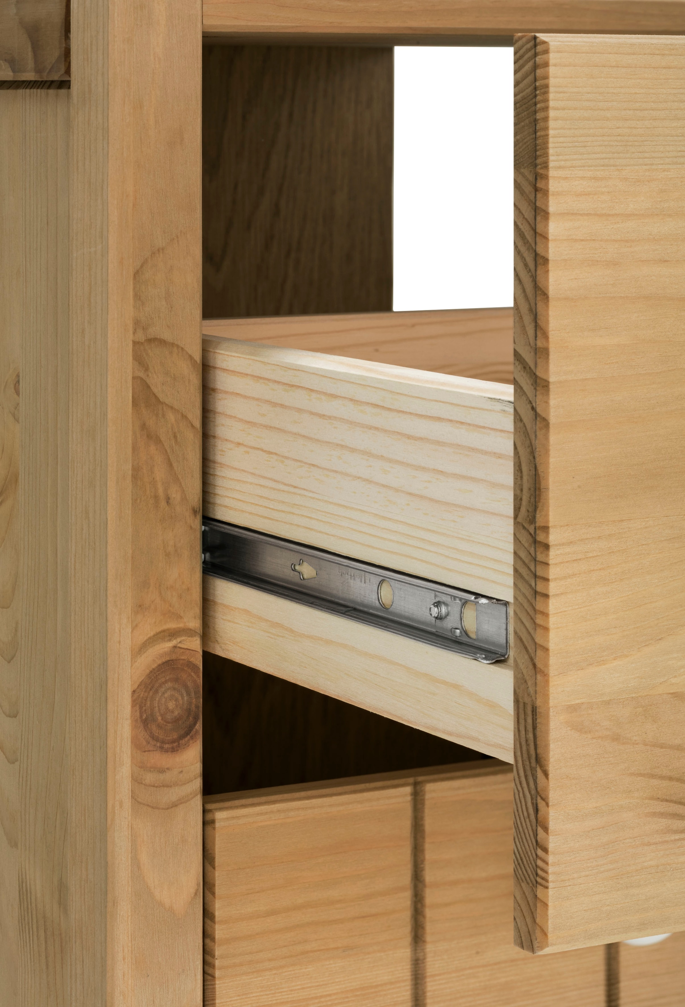 Home affaire Waschbeckenunterschrank »Tina«, Badmöbel, Schrank, Breite 57 cm, Massivholz