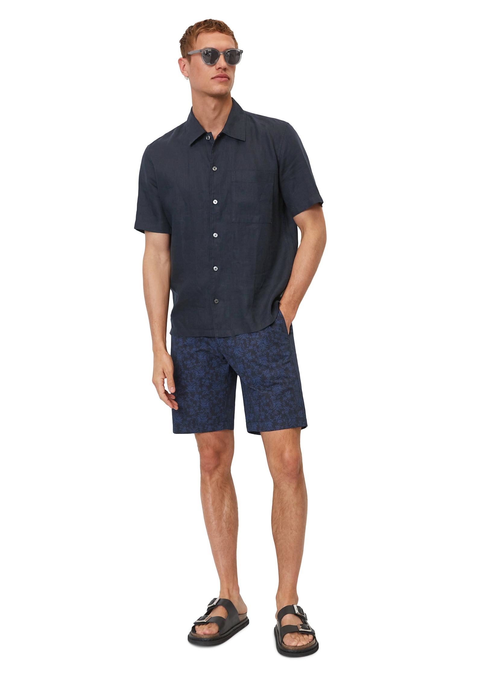 5. Bild von Marc O'Polo Shorts »aus Organic Cotton-Popeline«