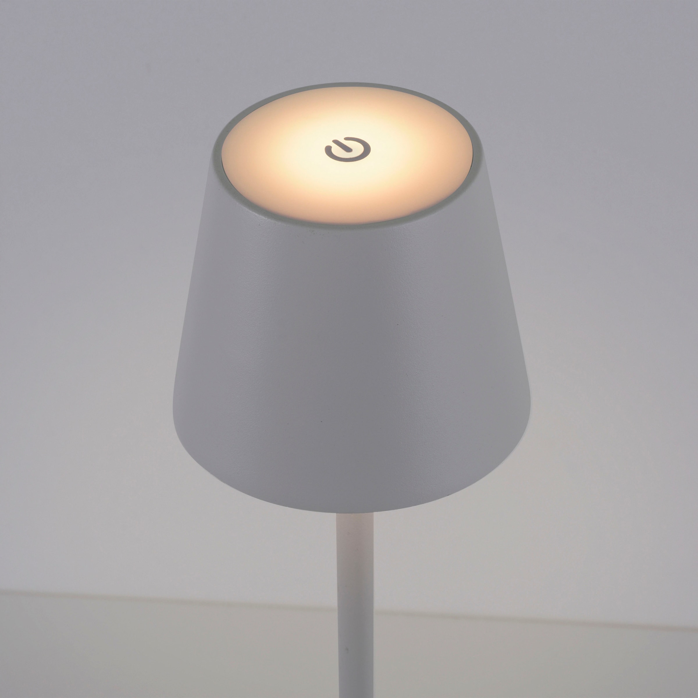 JUST LIGHT LED Tischleuchte »EURIA«, 1 flammig-flammig, LED dimmbar über Touchdimmer  Memory nach Trennung vom Netz IP54 online kaufen | Tischlampen