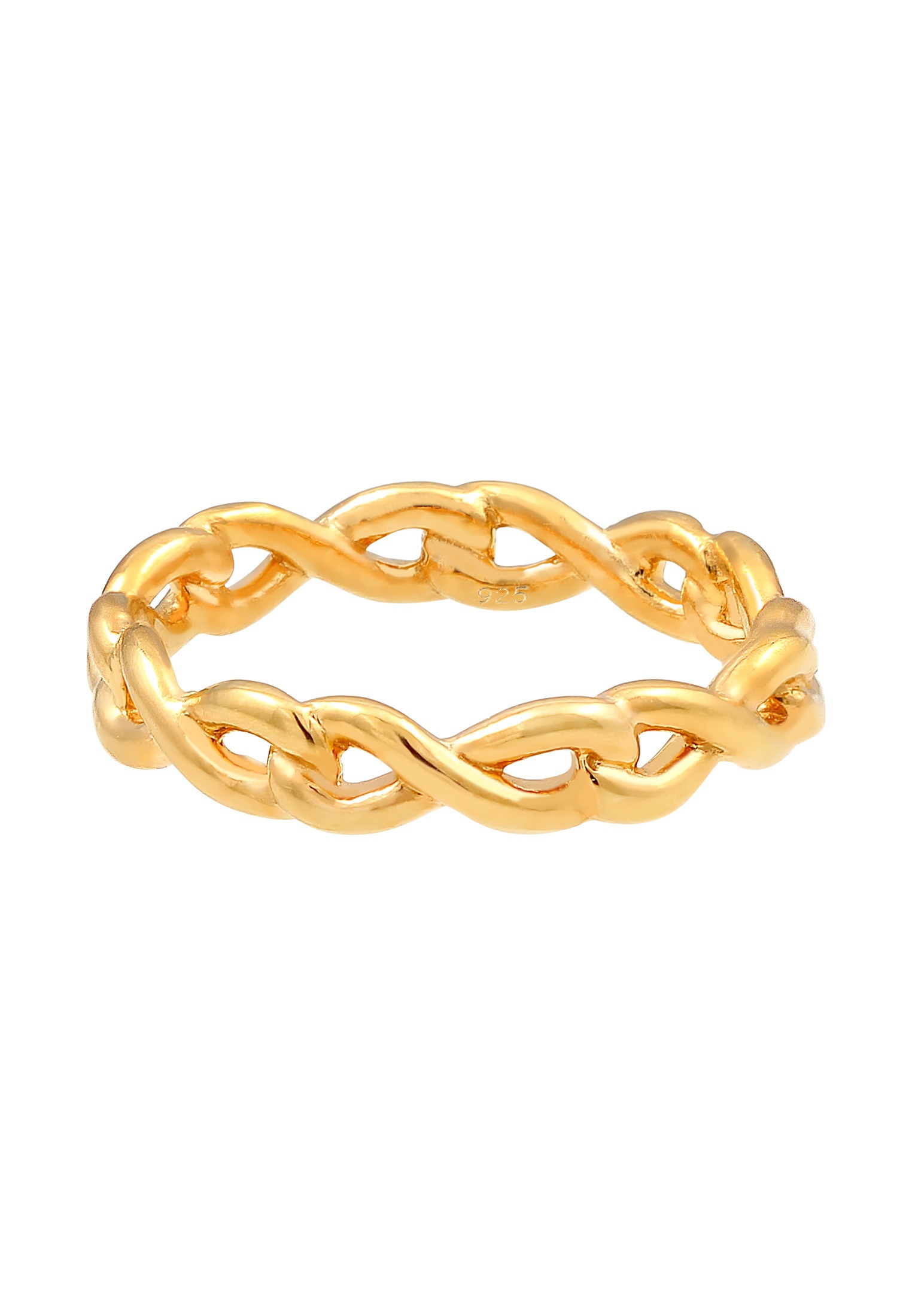 Elli Fingerring »Infinity Unendlichkeit Cut-Out Trend 925 Silber«