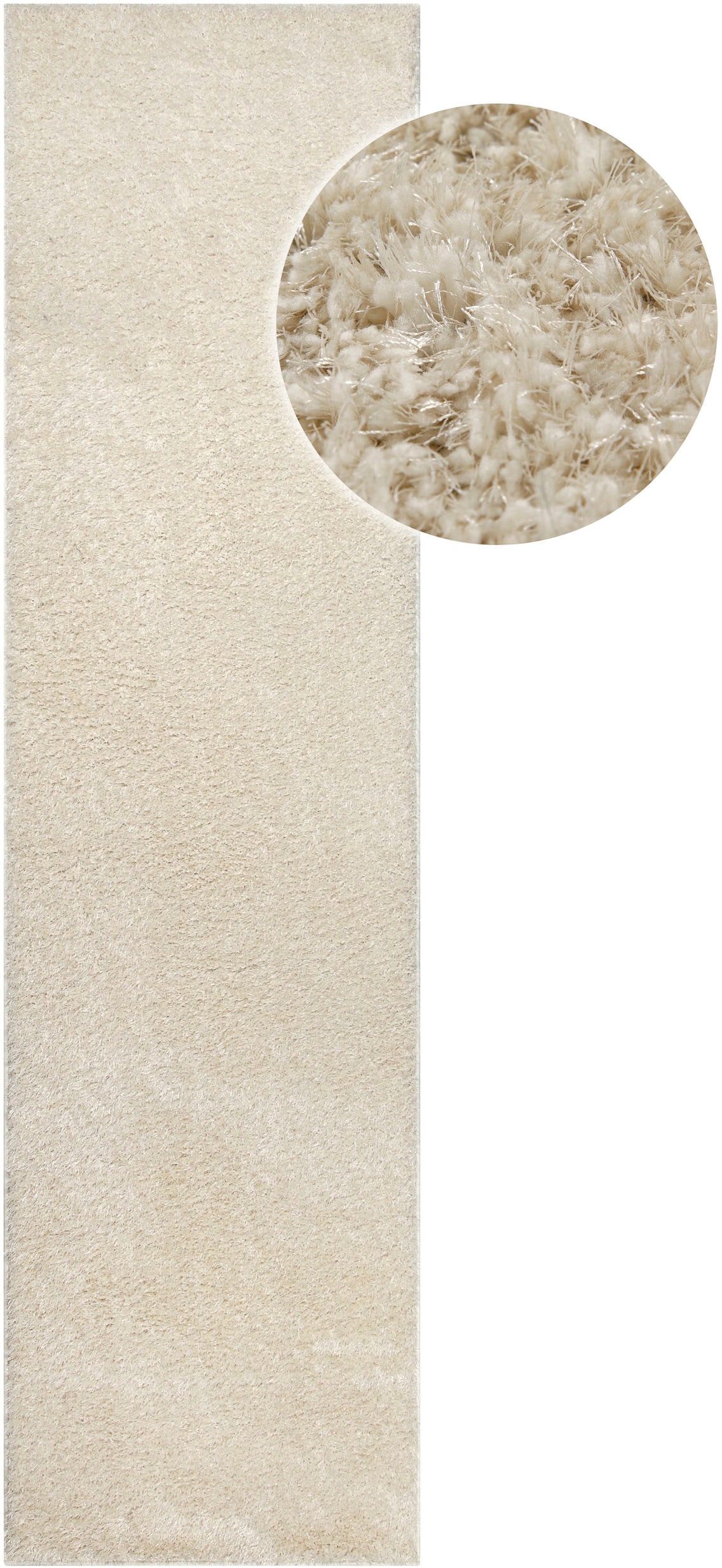 OTTO home Hochflor-Teppich »Nickolas, auch als Läufer erhältlich« rechtecki günstig online kaufen