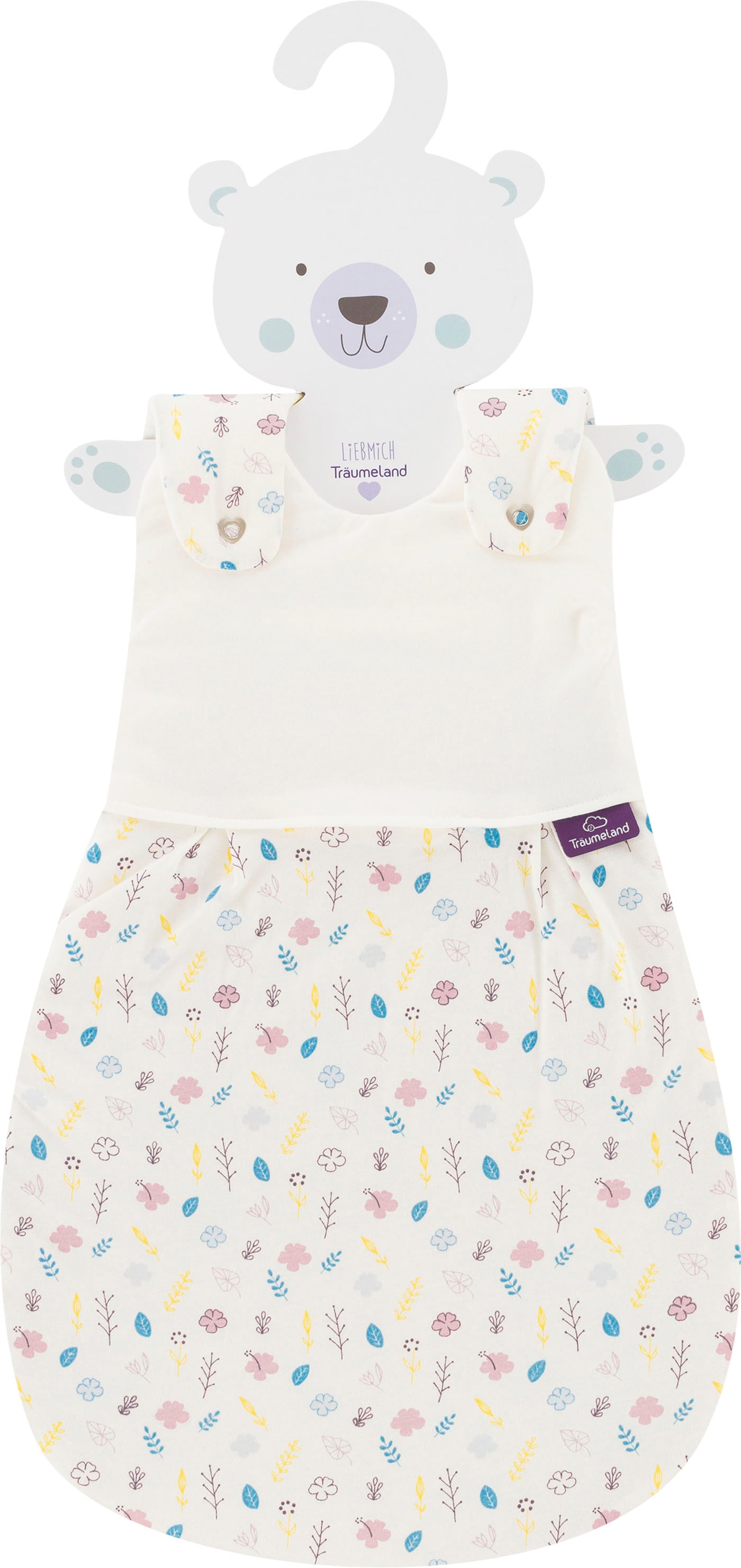 Träumeland Babyschlafsack »3 tlg Set LIEMBICH, Design Blumig«, (2 tlg.)