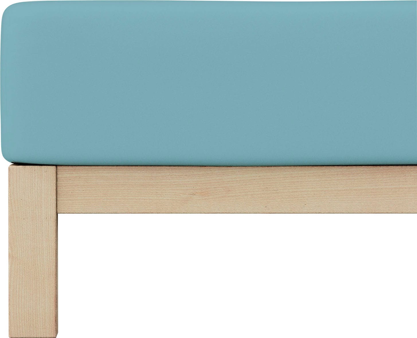 Schlafgut Spannbettlaken »PURE Bio-Baumwolle mit Elasthan, dehnbar blickdic günstig online kaufen