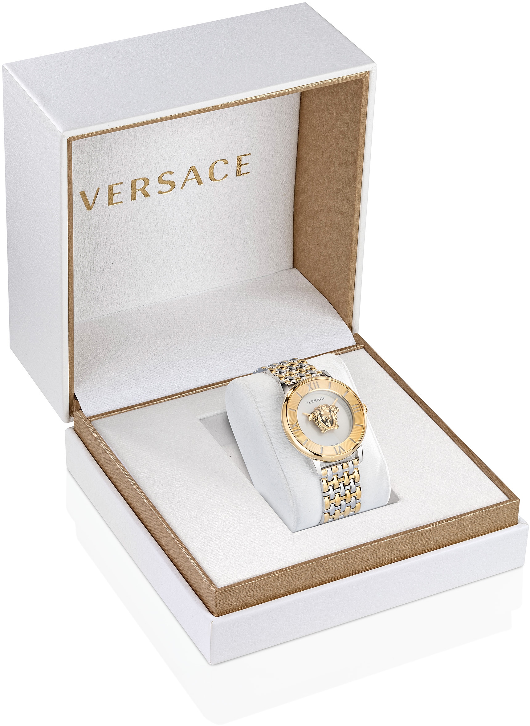 Versace Quarzuhr »LA MEDUSA, VE2R00222«, Armbanduhr, Damenuhr, Saphirglas, Swiss Made