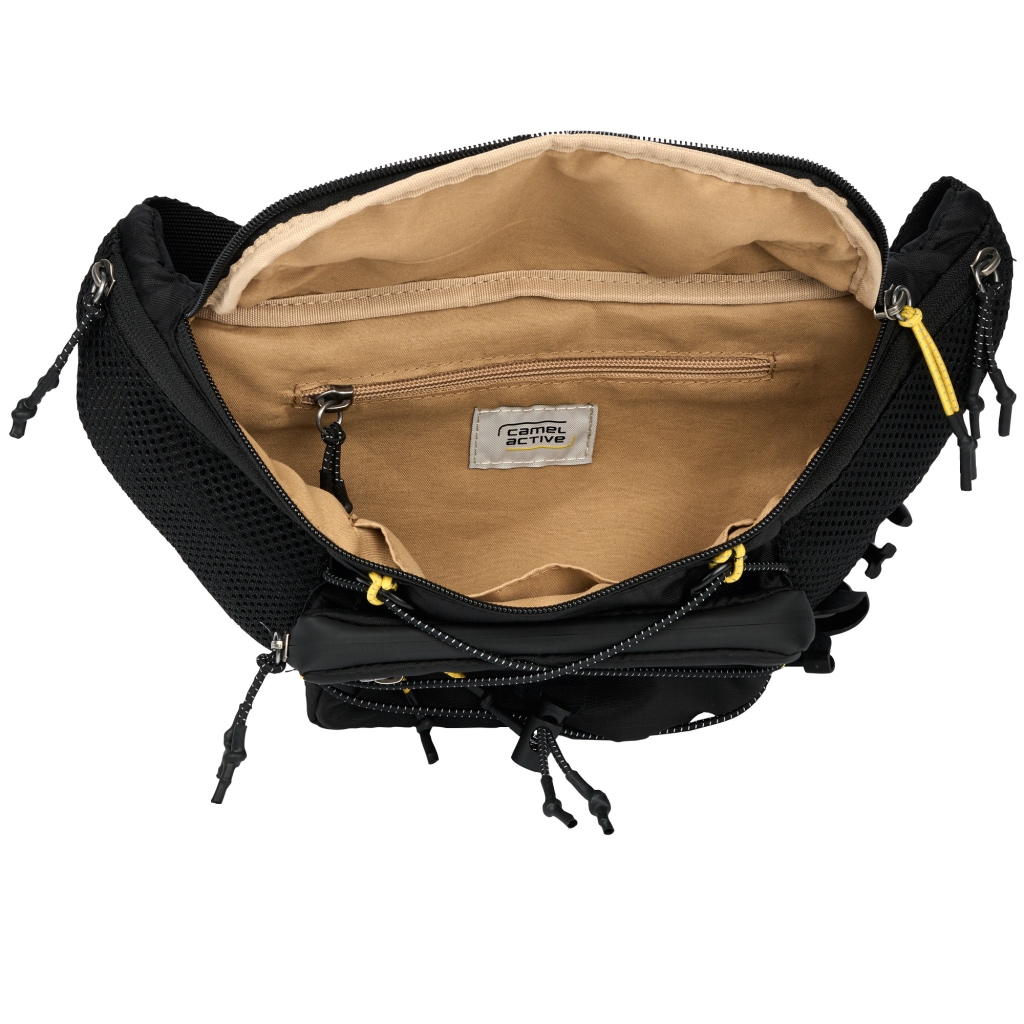 camel active Bauchtasche »Shores« Herren Gürteltasche, ultraleicht mit sportiver Schnürung