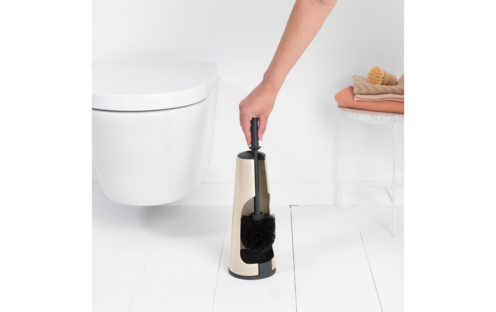 Brabantia WC-Garnitur »ReNew Beige« aus Edelstahl | Kunststoff