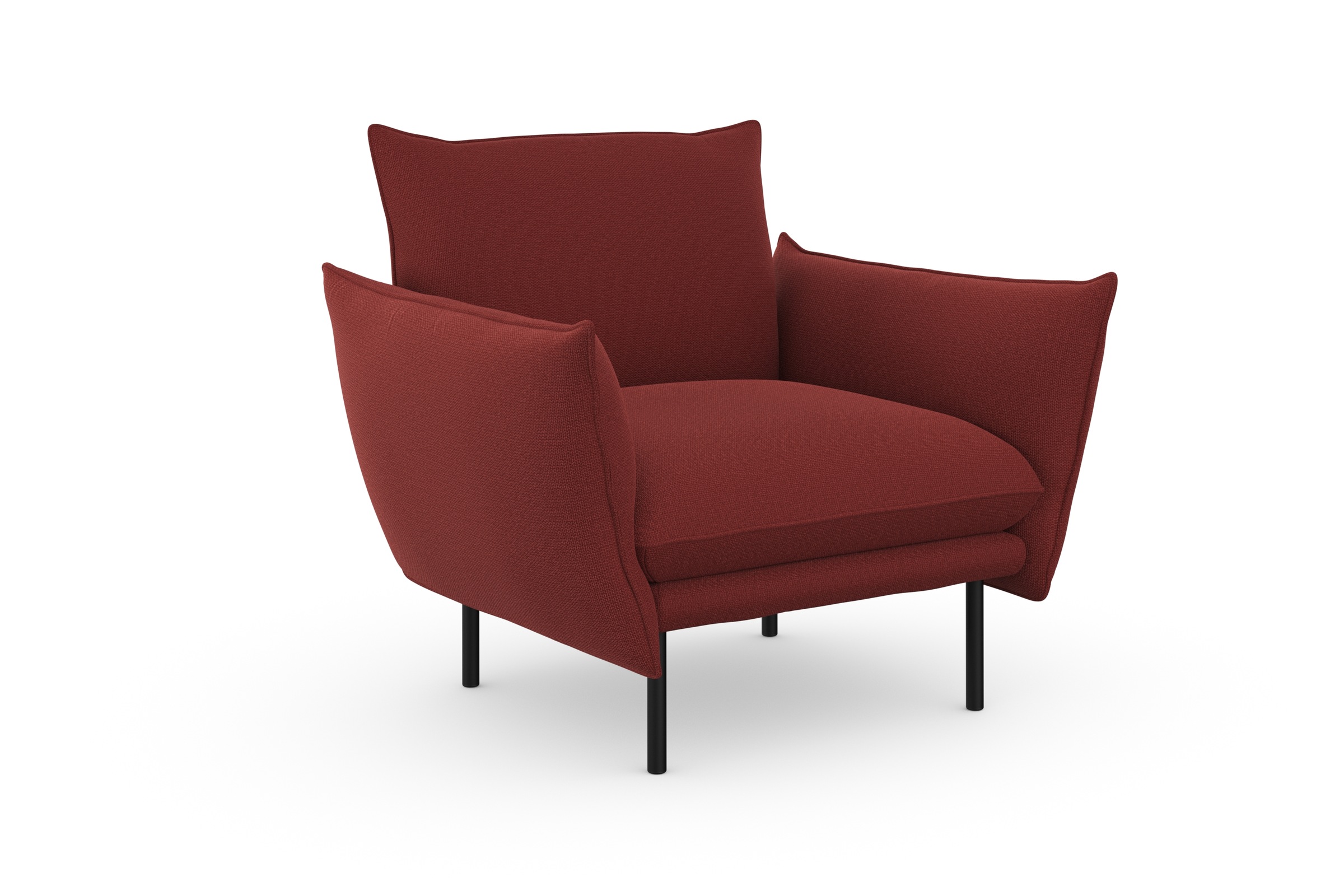 andas Sessel »Stine Cocktailsessel«, Besonderes Design durch Kissenoptik un günstig online kaufen