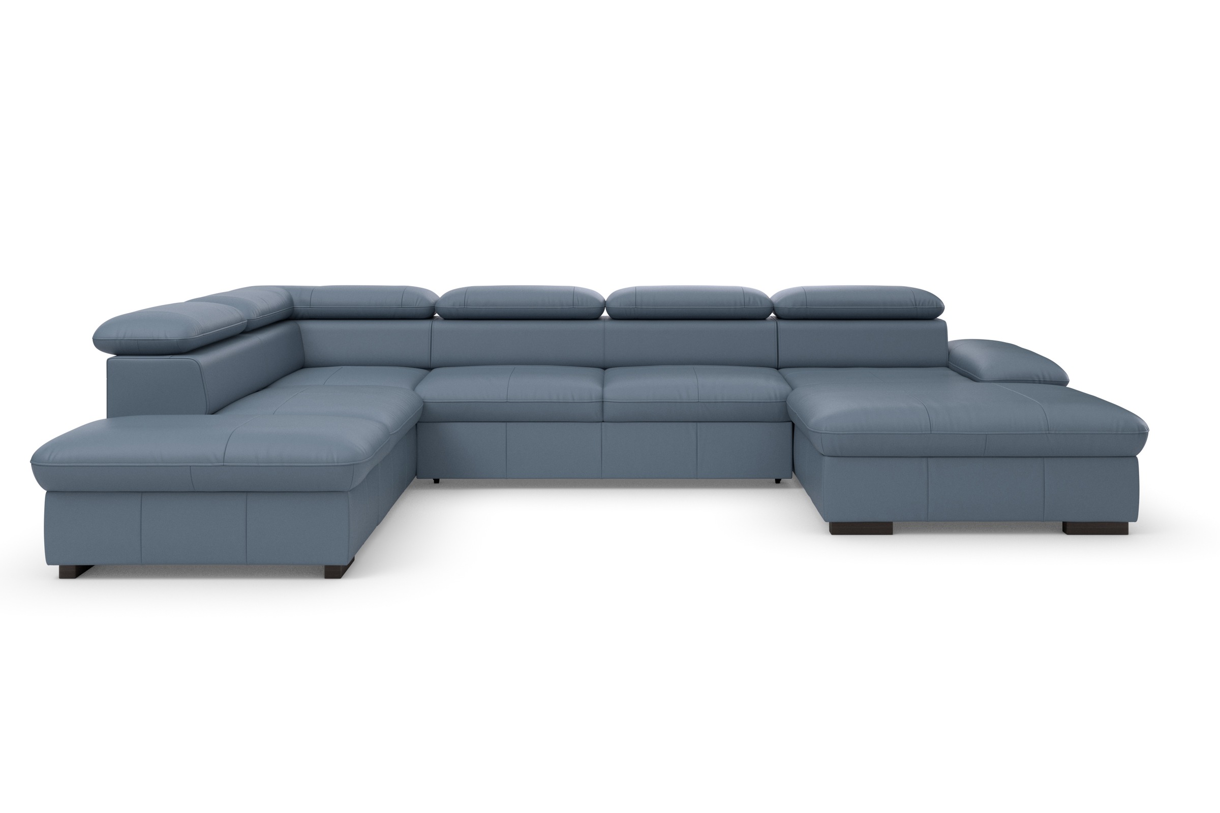 Home affaire Wohnlandschaft »Alberto U-Form« mit Kopfteilverstellung, wahlw günstig online kaufen