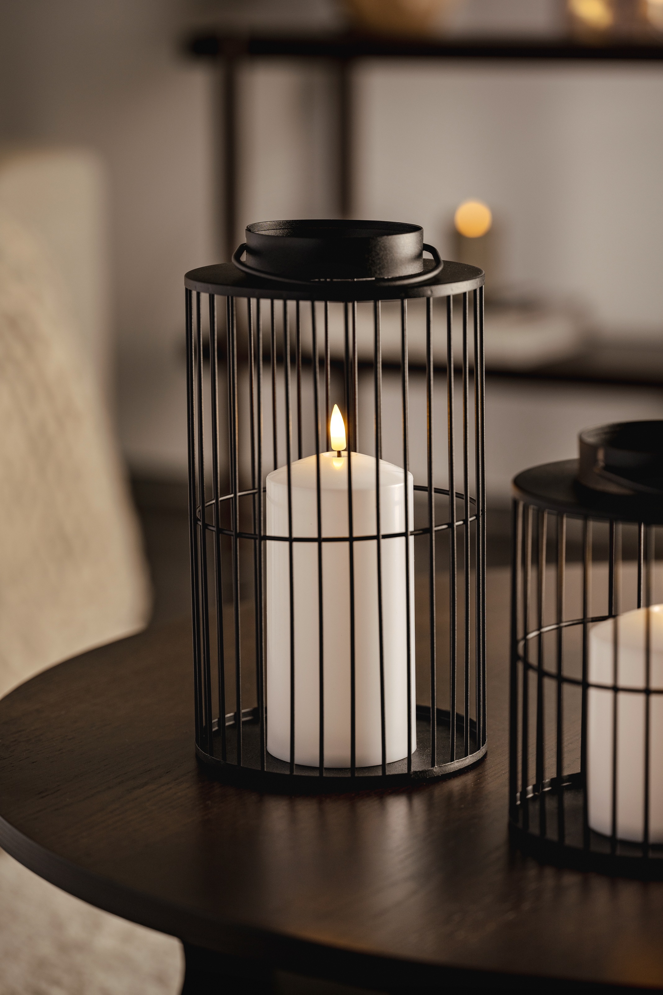 LEONARDO LED-Leuchte »Silenzio« aus schwarzem Metall