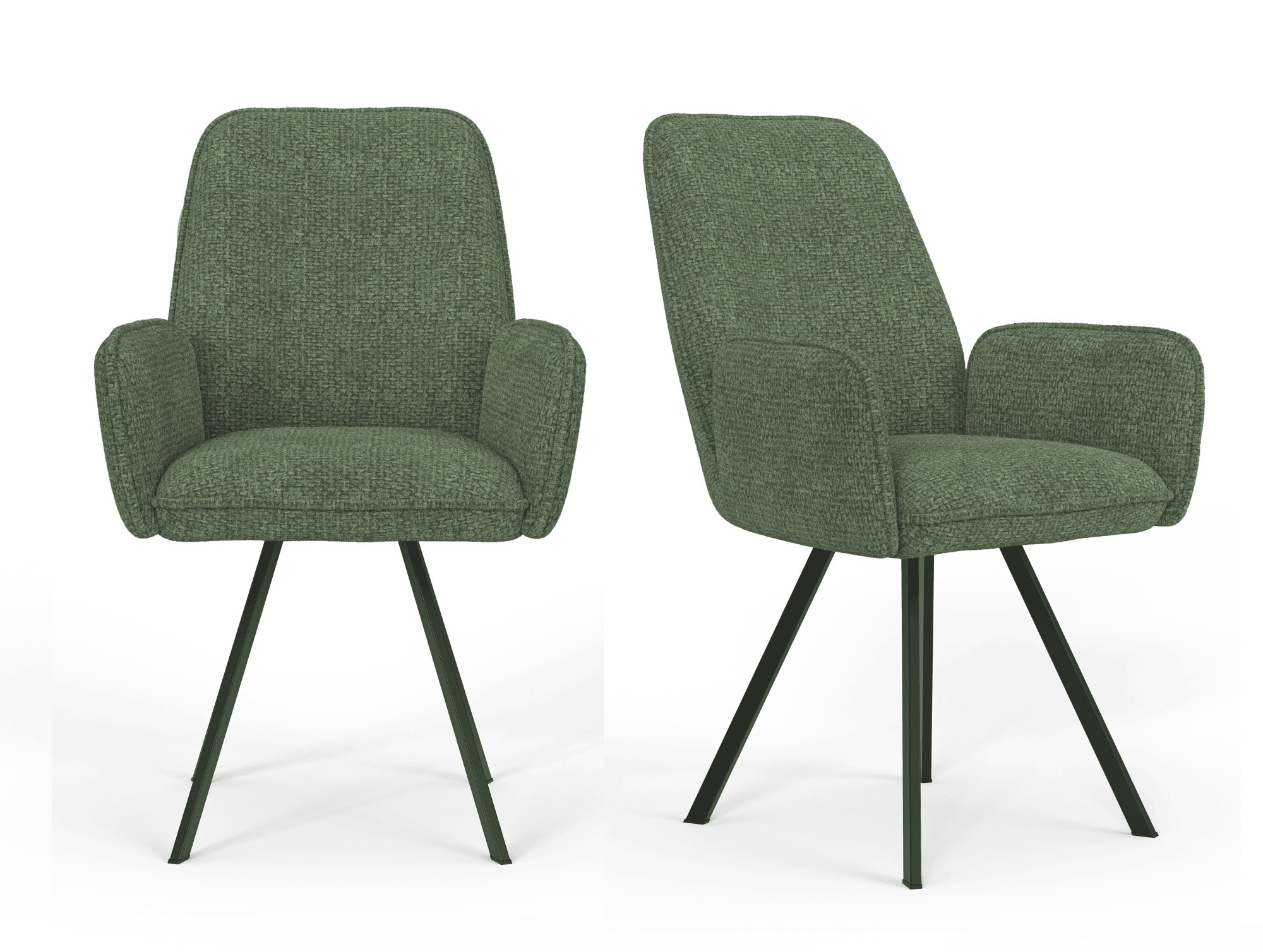 Home affaire Armlehnstuhl »Mily Esszimmerstuhl, Polstersessel, Wohnstuhl, E günstig online kaufen