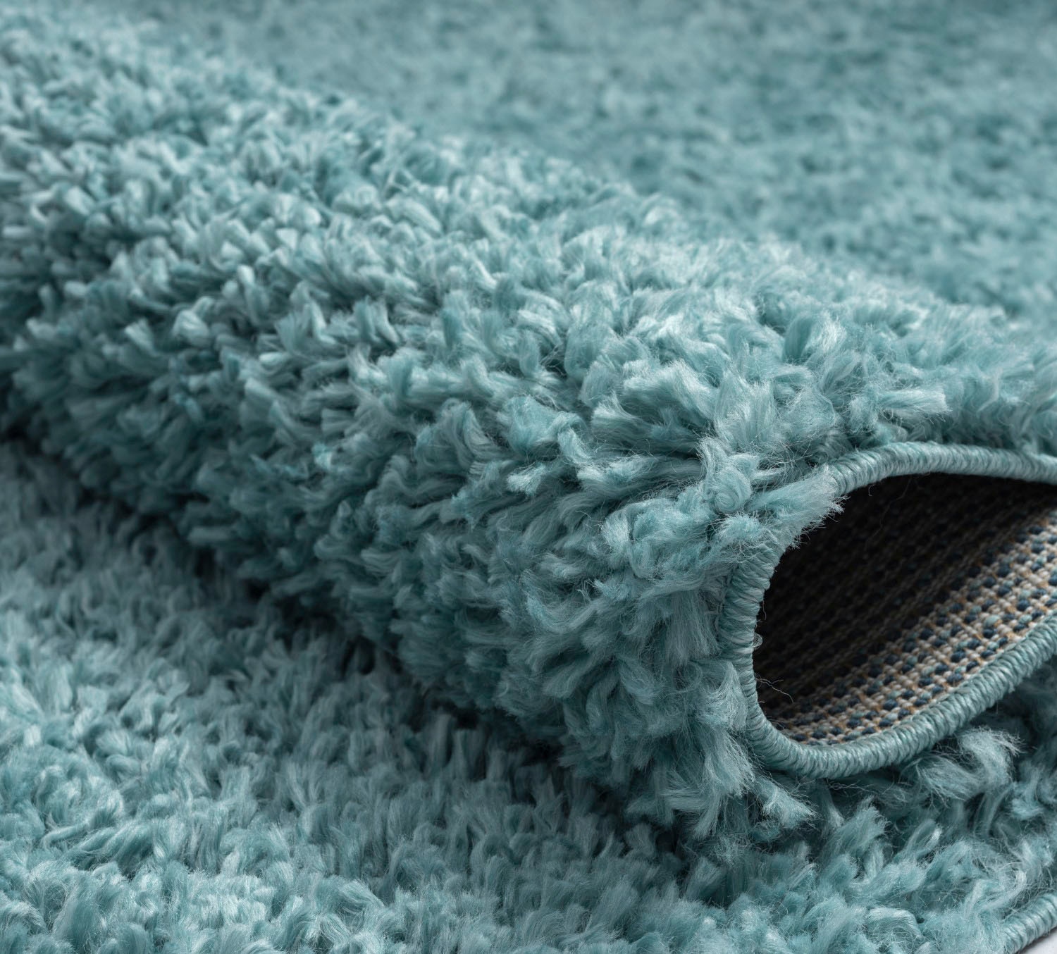 OTTO home Hochflor-Bettumrandung »Banji« Höhe 37 mm 3 Stk. tlg. Uni Farben, weich und flauschig, auch als Läufer & in rund erhältlich