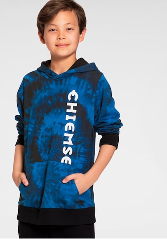 Chiemsee Kapuzensweatshirt »in cooler Batikoptik«, mit Logo-Druck kaufen