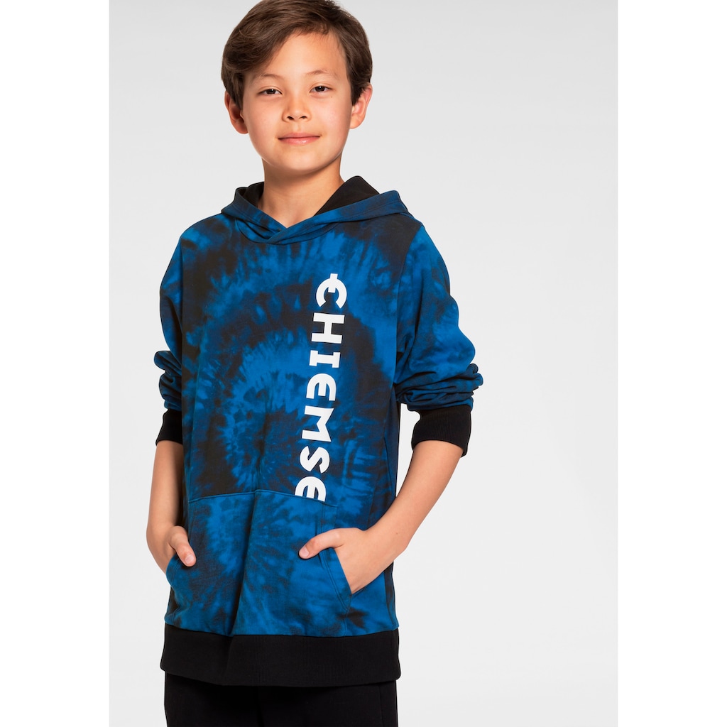 Chiemsee Kapuzensweatshirt »in cooler Batikoptik«