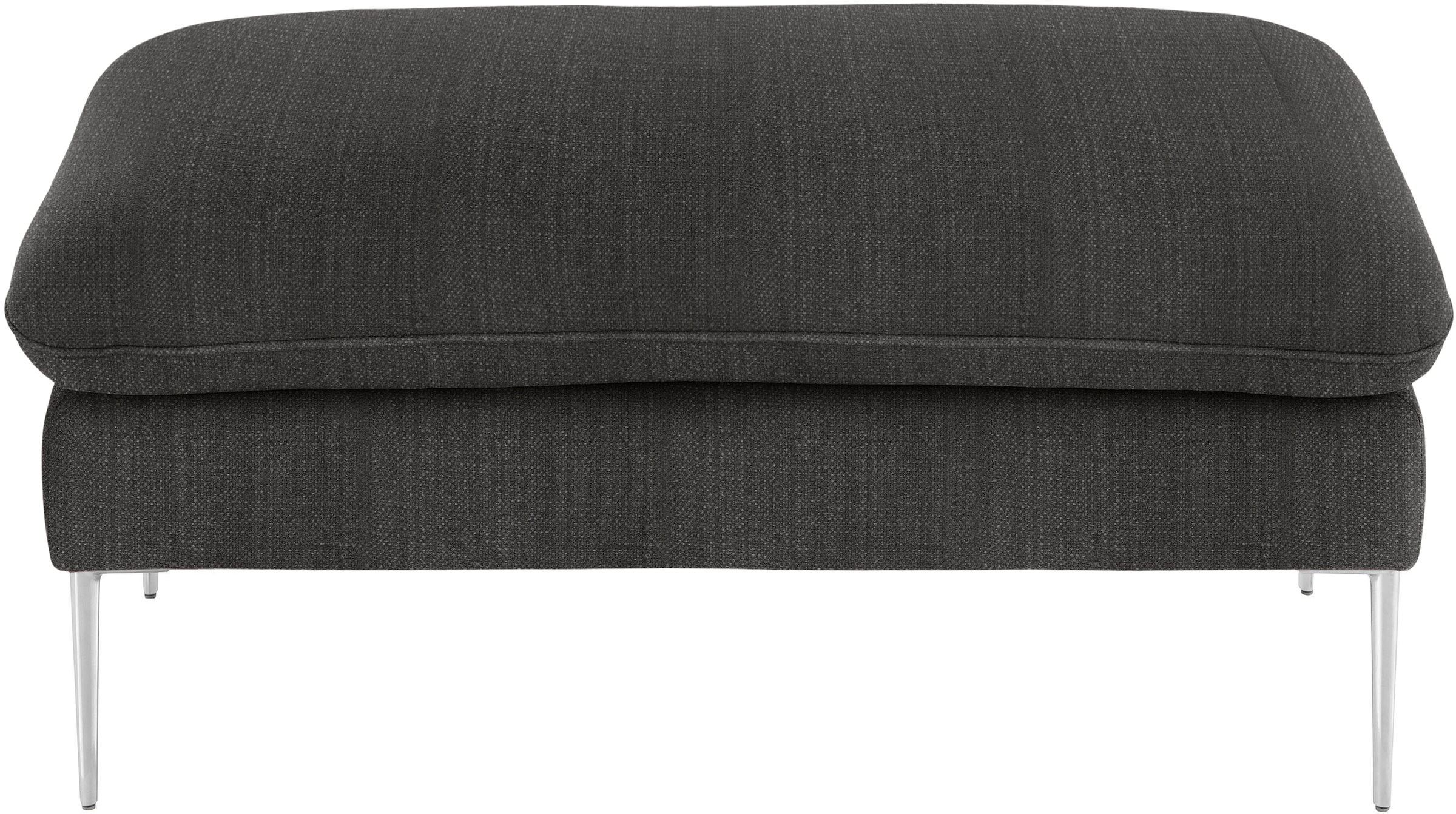 W.SCHILLIG Hocker »enjoy&MORE«, Füße Chrom glänzend, Breite 106 cm