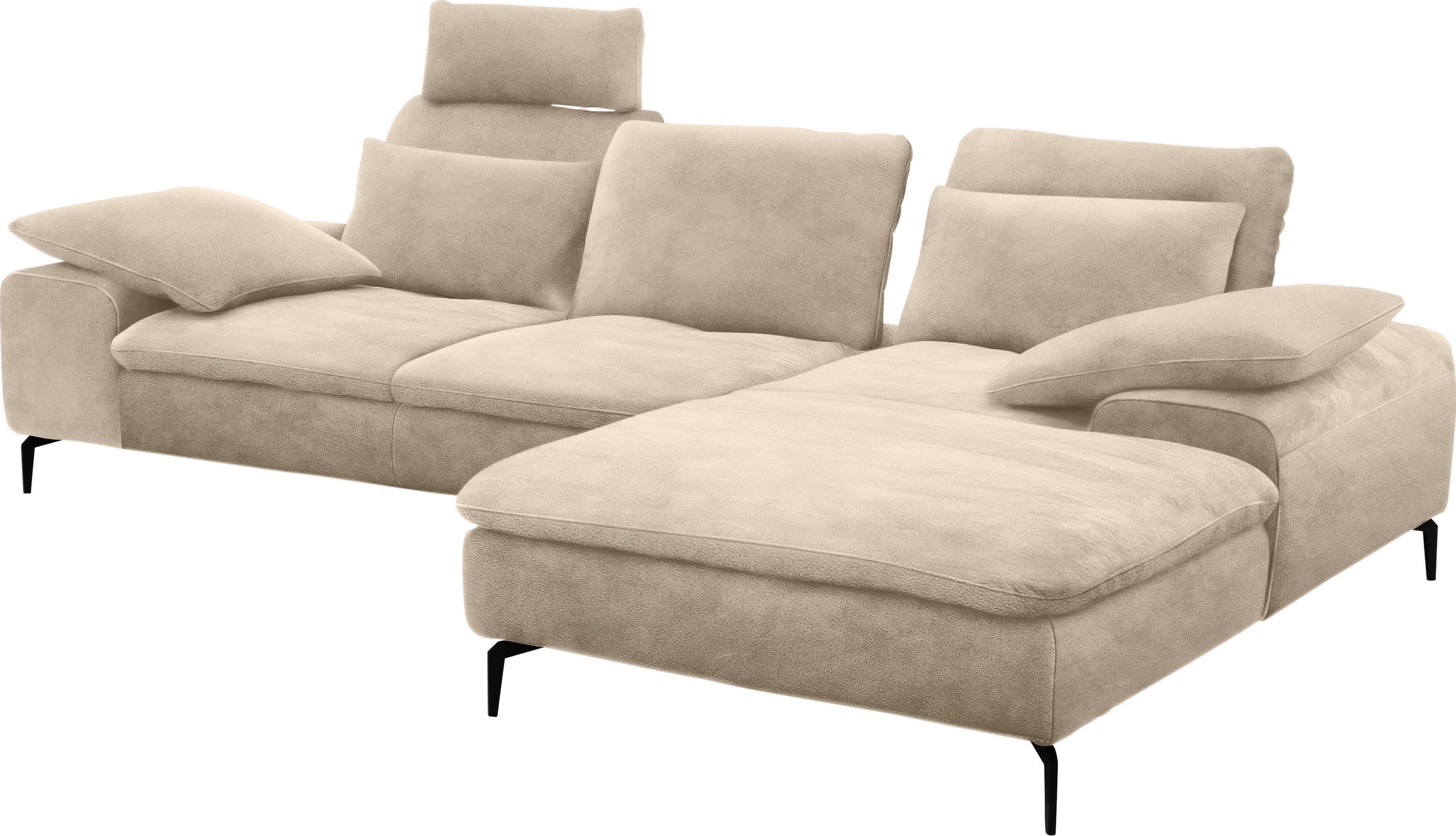 W.SCHILLIG Ecksofa »valentinoo, Designsofa, bequem, elegant und zeitlos, L- günstig online kaufen