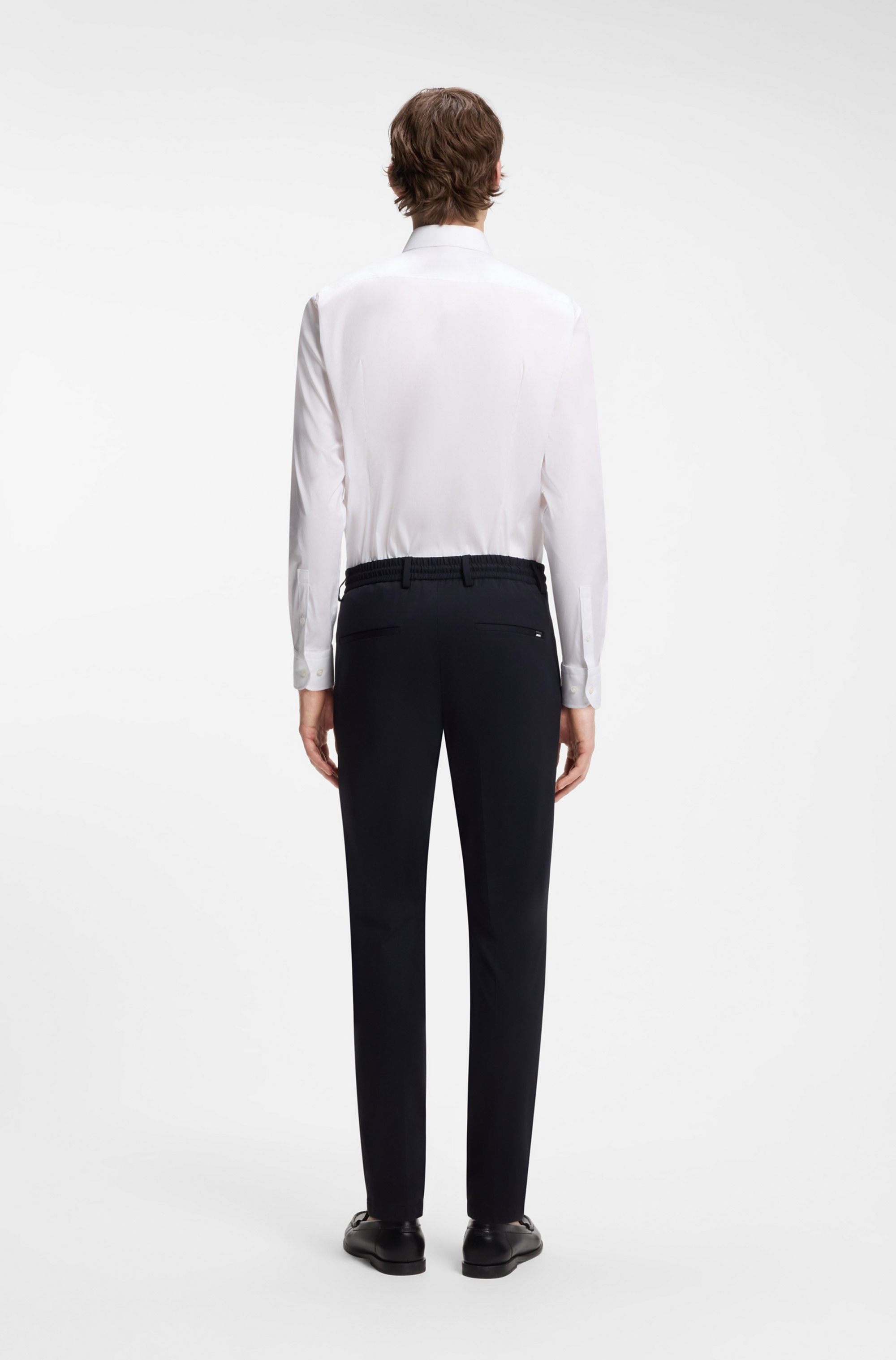 BOSS Businesshemd Slim-Fit, Stretch-Baumwollmix, bügelleicht