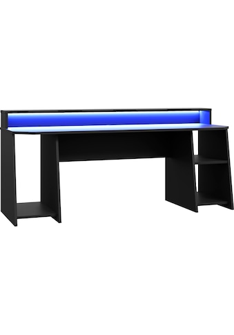FORTE Gamingtisch »Tezaur«, mit RGB-Beleuchtung und Halterungen kaufen