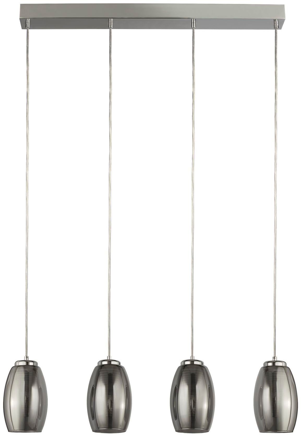 Searchlight LED-Hängeleuchte »Hängeleuchte Cyclone, 4-flammig«, 4 flammig, günstig online kaufen