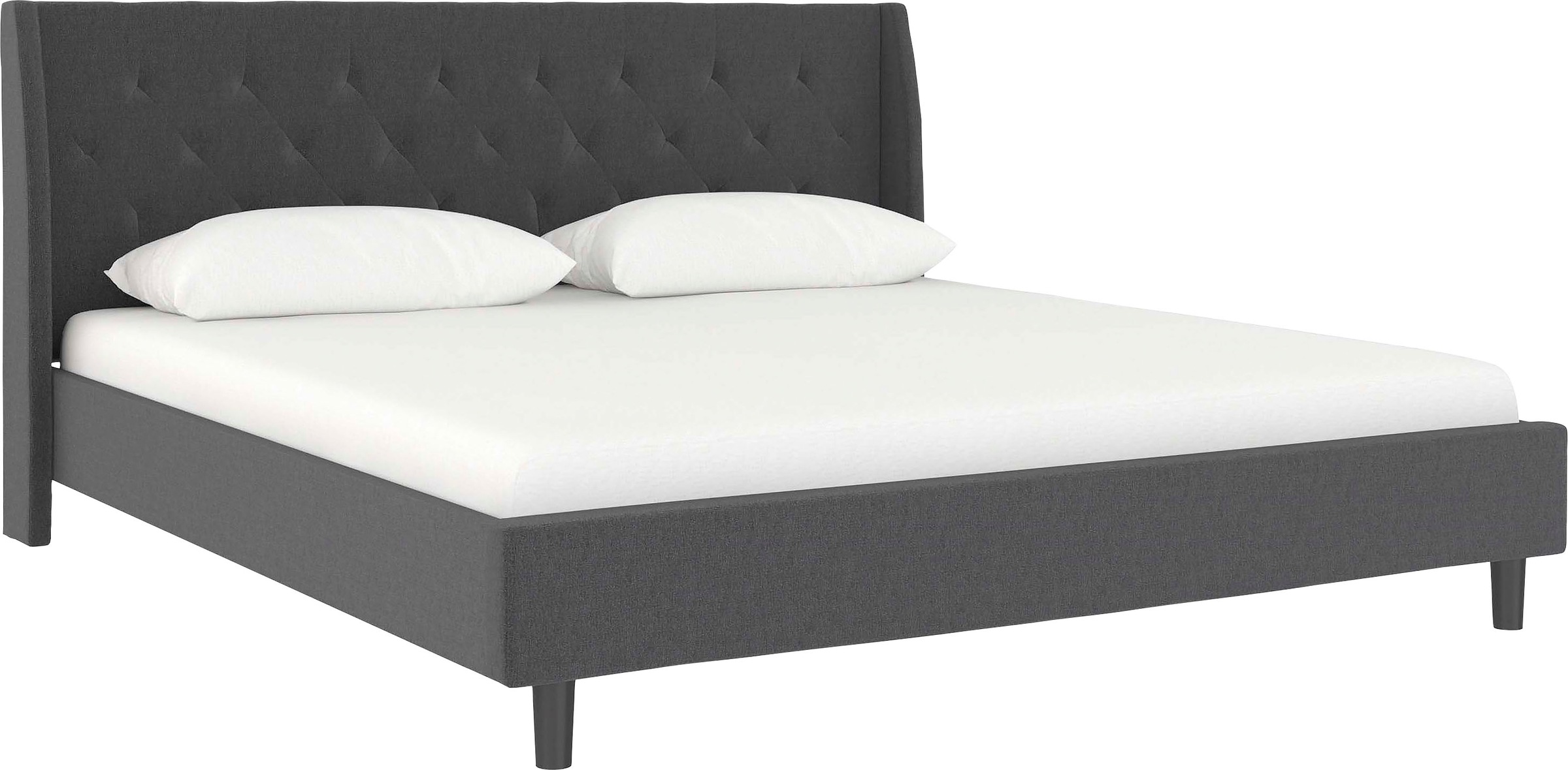 OTTO home Polsterbett »Kempton« 1 Stk. tlg. mit Rautenheftung, gepolstert, günstig online kaufen