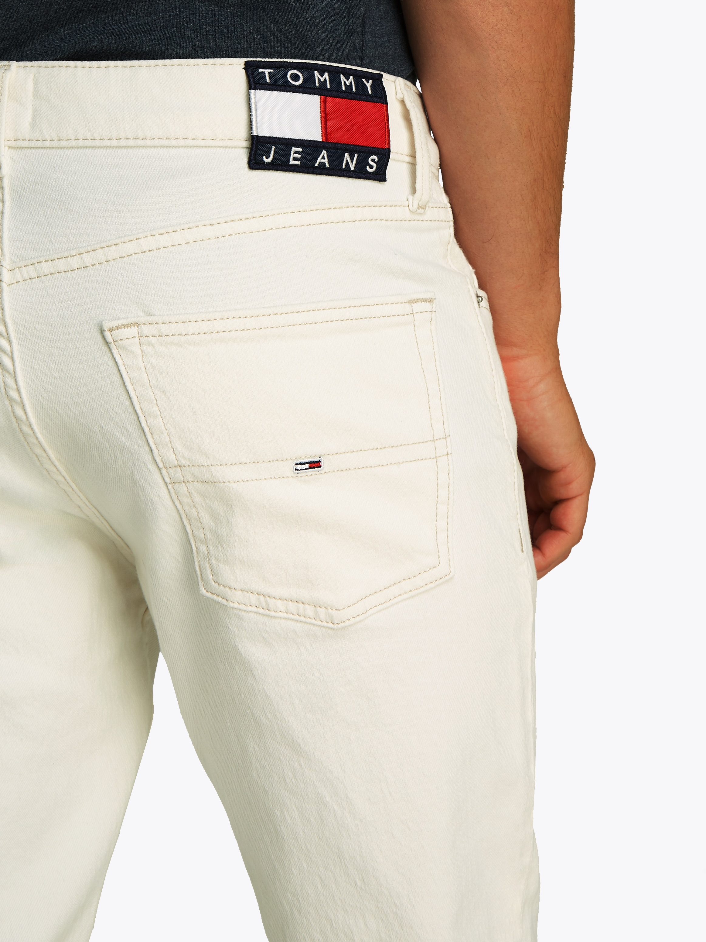 Tommy Jeans Slim-fit-Jeans »Scanton Slim Denim«, Mit Gürtelschlaufen