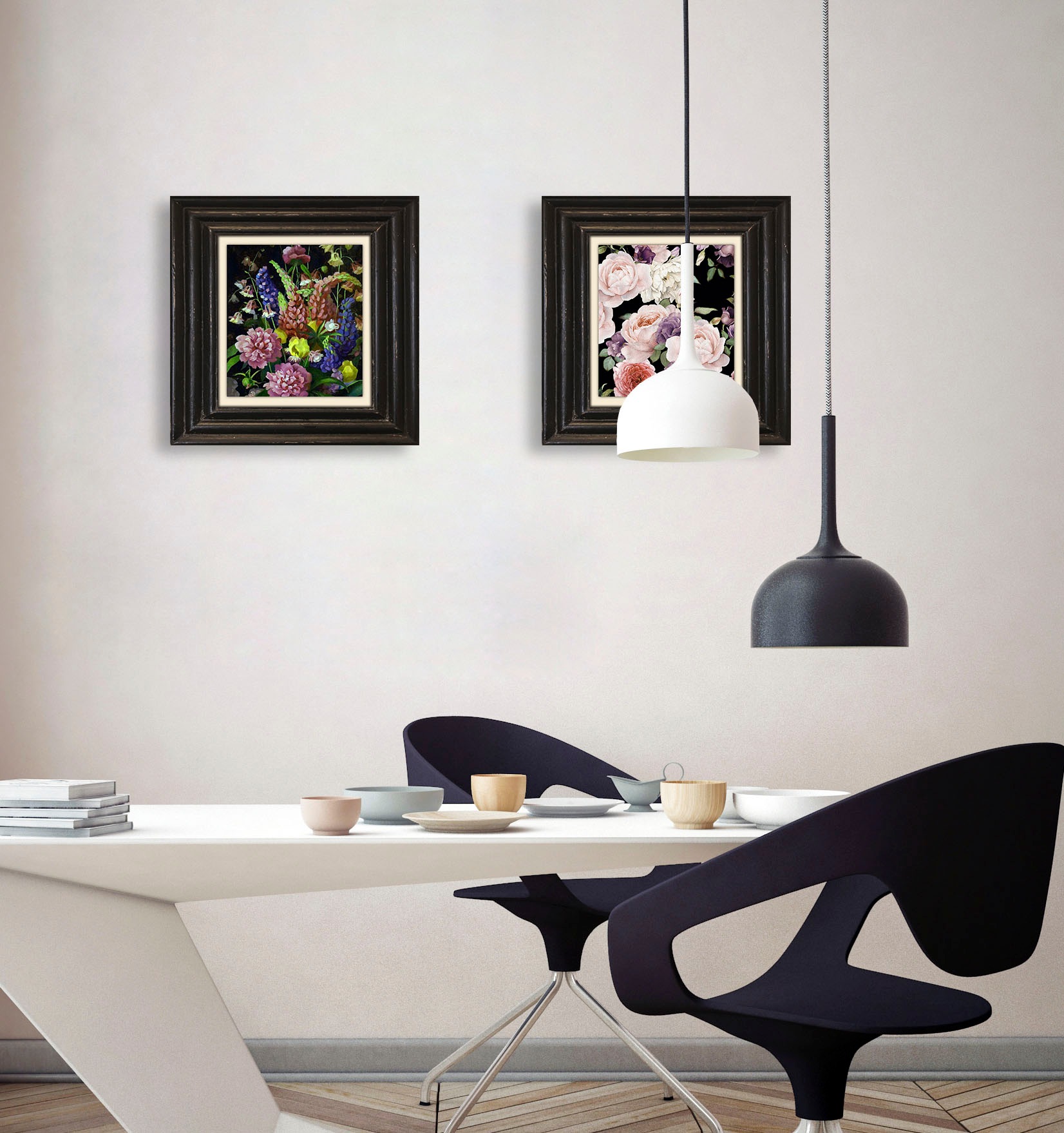 queence Leinwandbild »Blumen«, Kunst-Blumen-Blumenbilder-Stillleben-Garten- günstig online kaufen