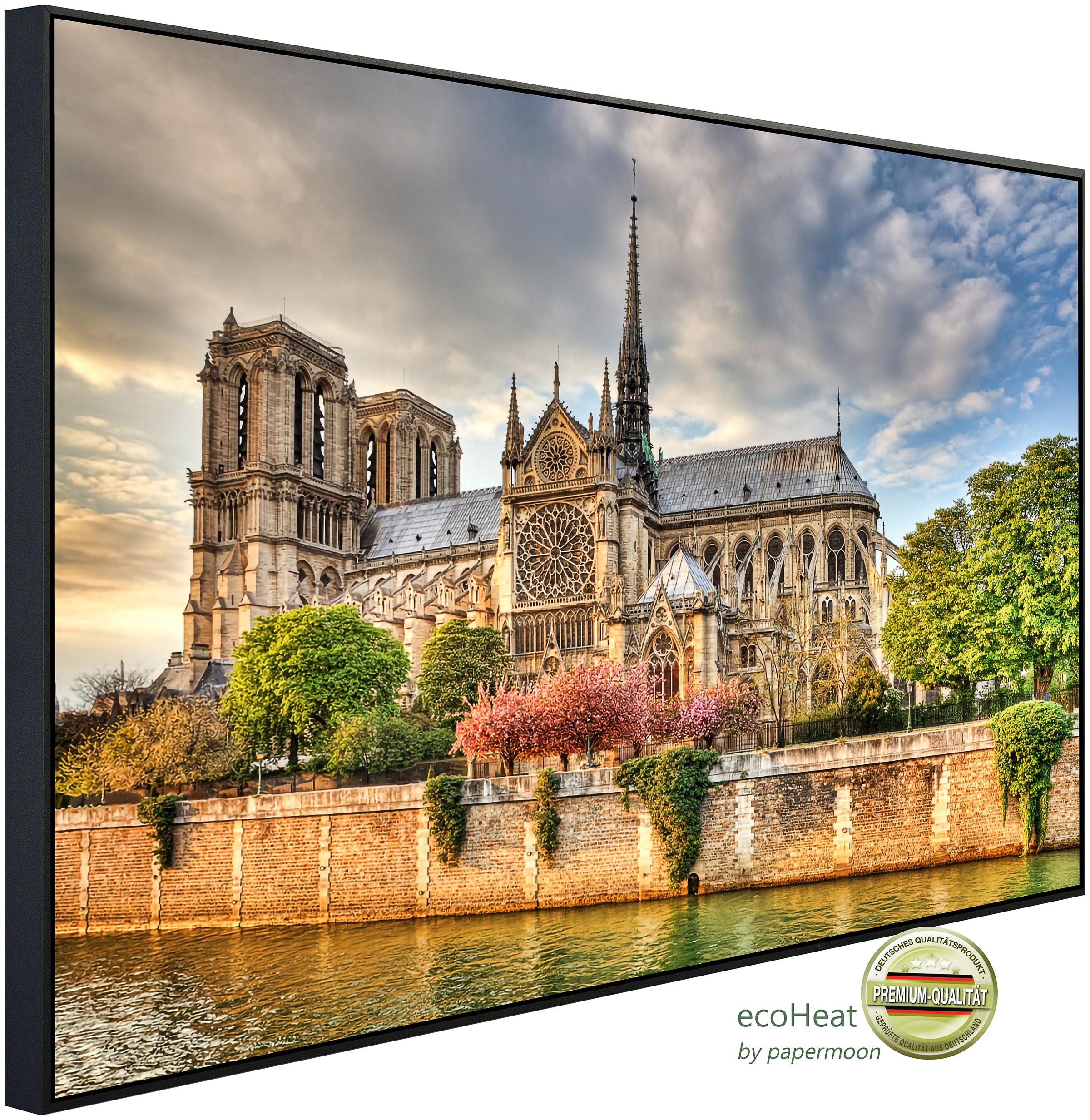 Papermoon Infrarotheizung »Notre Dame de Paris«, sehr angenehme Strahlungsw günstig online kaufen