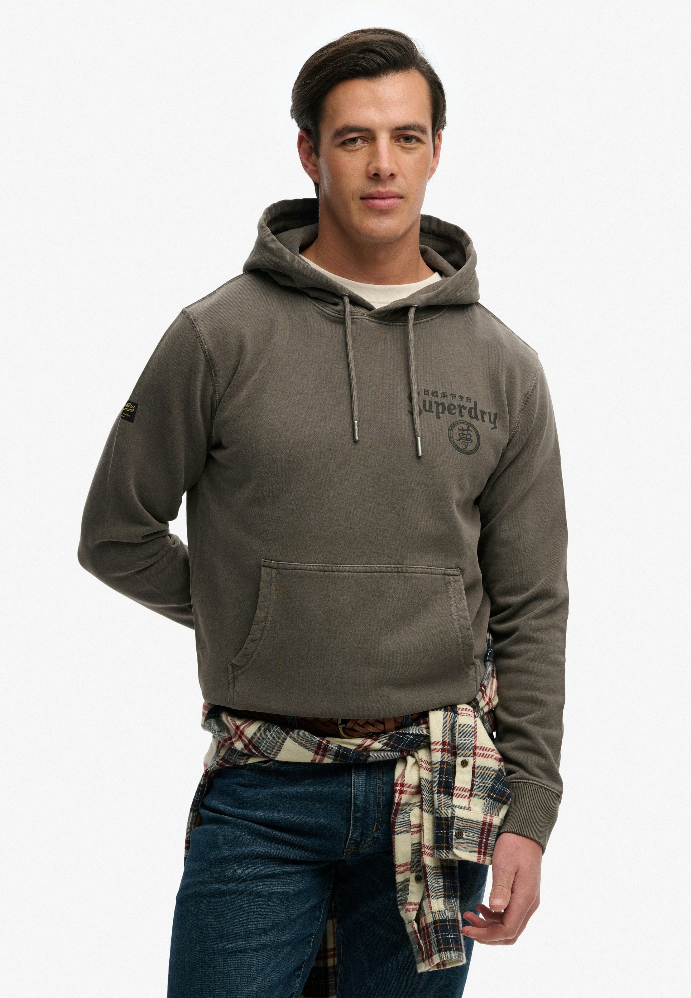 Superdry Kapuzensweatshirt »TOKYO NARRATIVE LOOSE HOOD«, mit coolem Tattoo-Print
