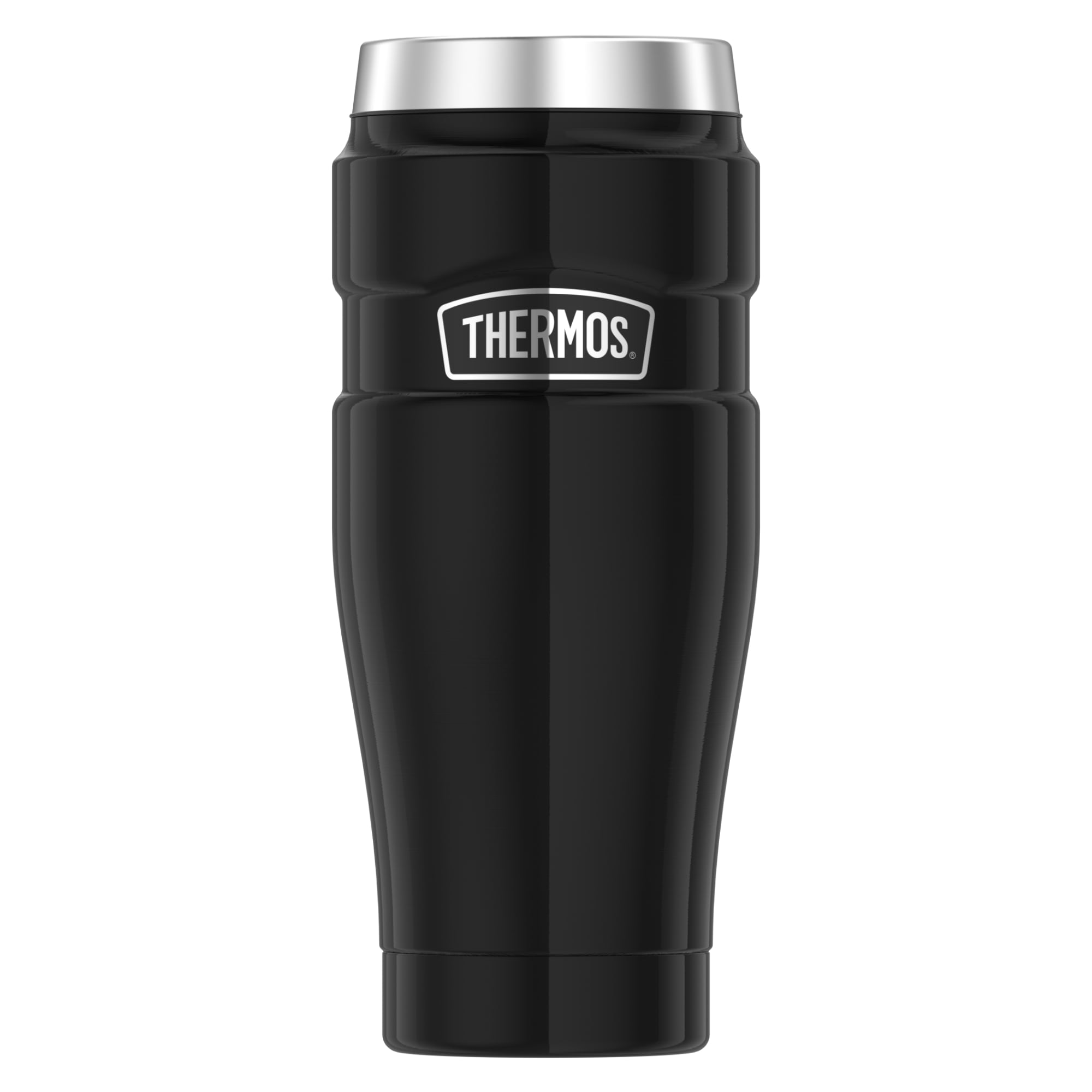THERMOS Thermobecher »STAINLESS KING MUG, doppelwandiger Edelstahl, spülmaschinenfest« 0,47l, 7h heiß & 18h kalt, absolut dicht, DrinkLock – Verschlusssystem