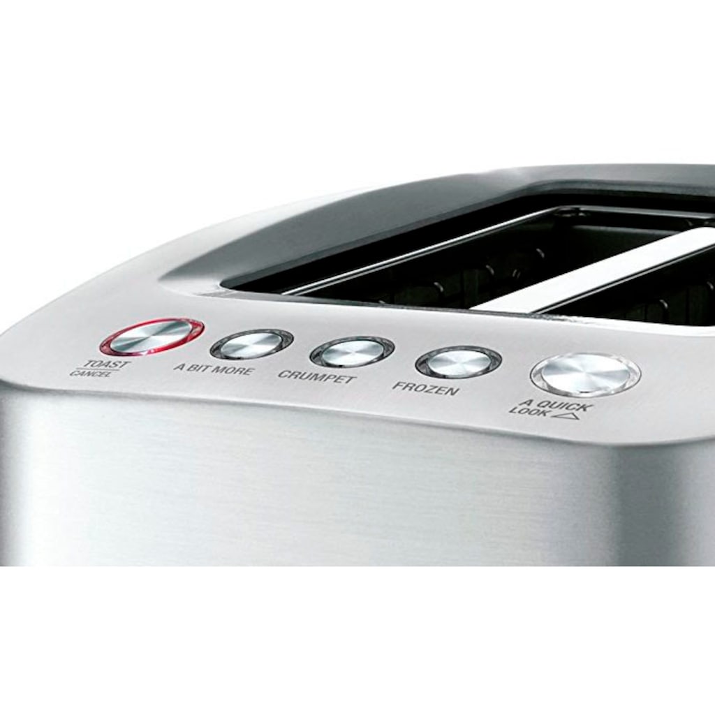 Sage Toaster »the Smart Toast, STA825BAL«, 2 kurze Schlitze, 1000 W