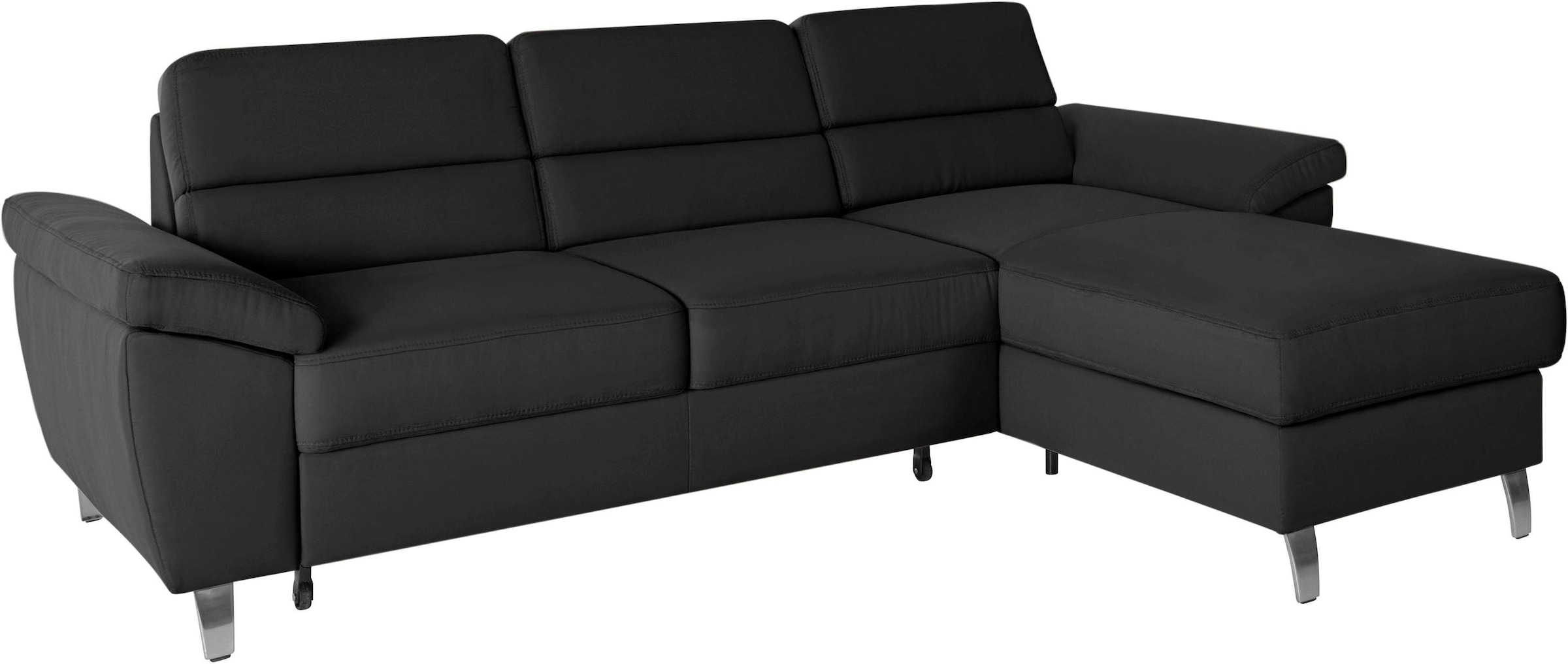 sit&more Ecksofa »Sorano L-Form«, wahlweise mit Bettfunktion und Bettkasten günstig online kaufen