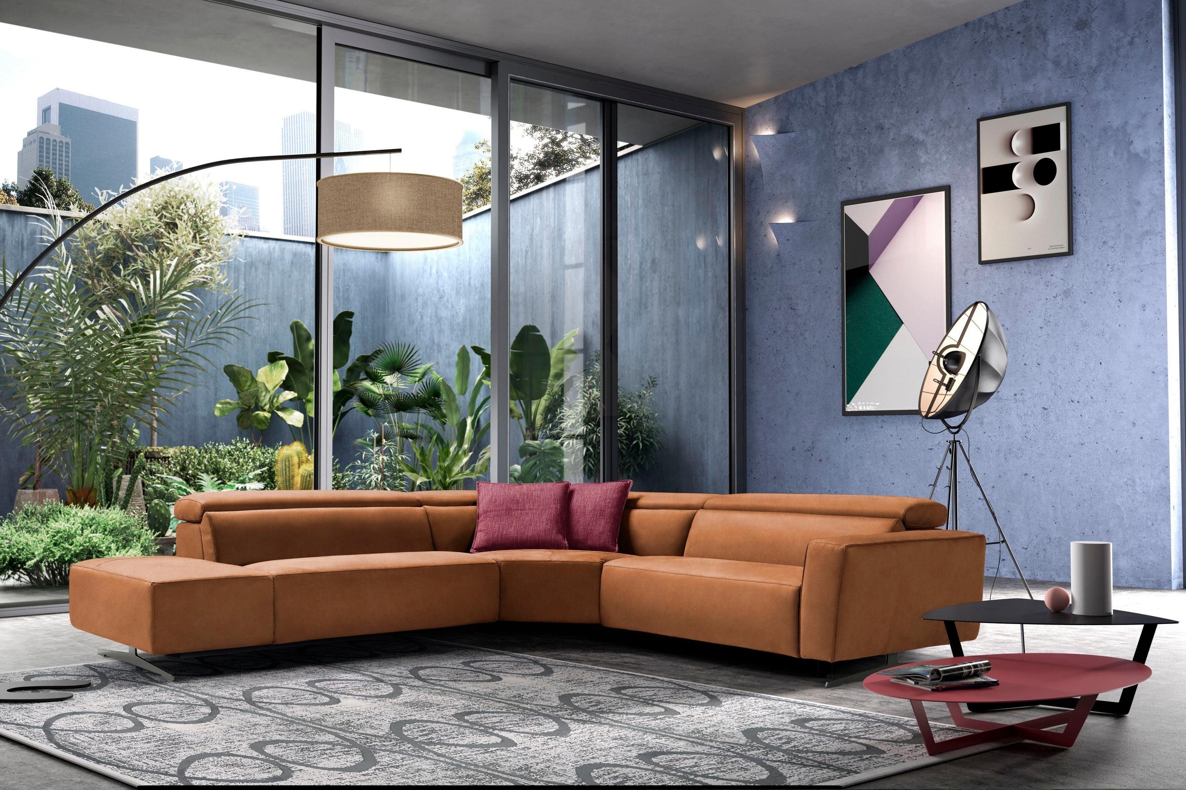 Egoitaliano Ecksofa »Stefanie-e, Designsofa der Extraklasse, bequem mit hoh günstig online kaufen