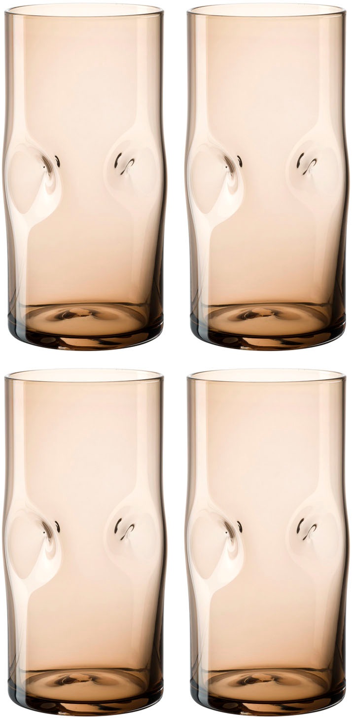 LEONARDO Longdrinkglas »VESUVIO«, (Set, 4 tlg.), 330 ml, 4-teilig günstig online kaufen