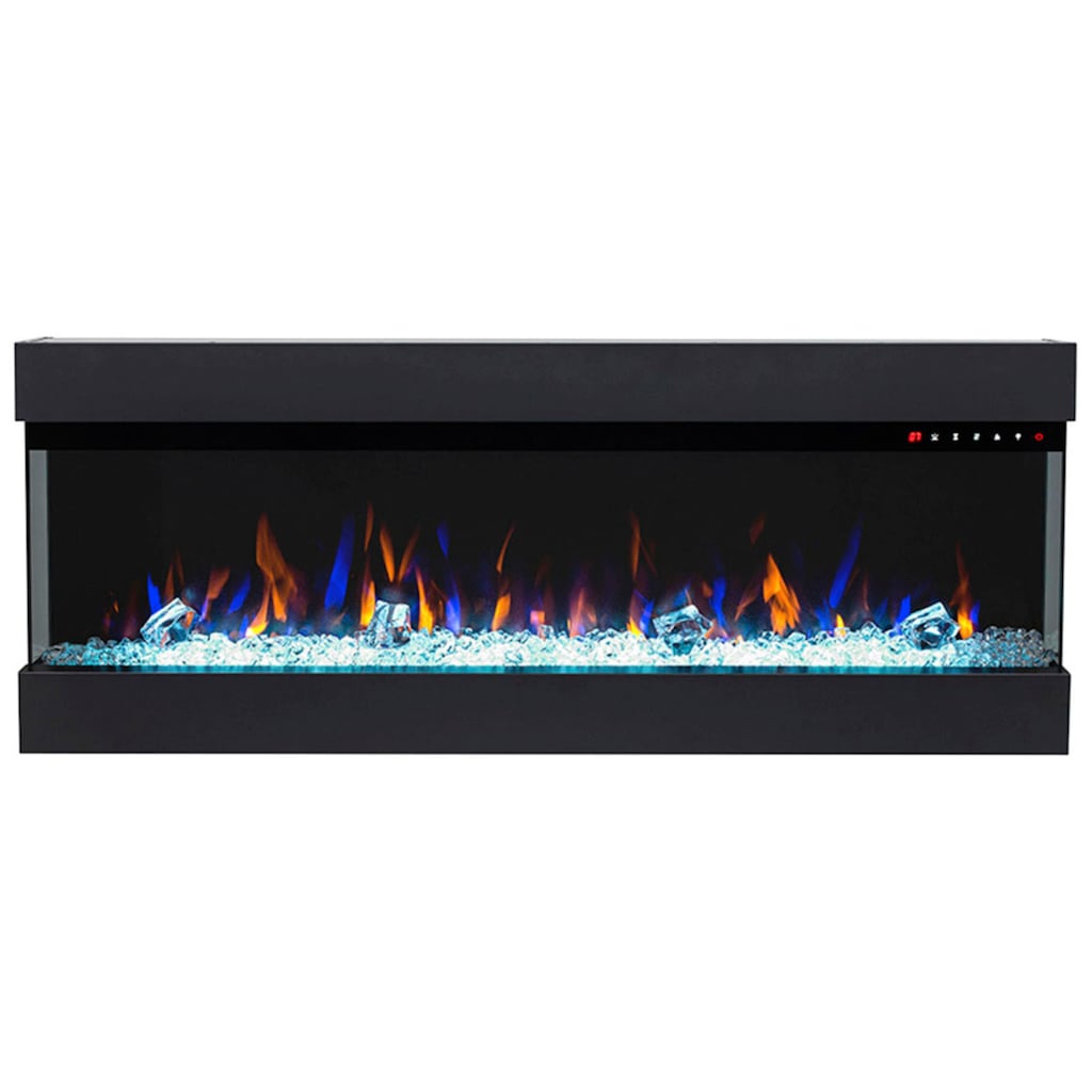 GLOW FIRE Elektrokamin »Insert 50«, Wandkamin, Einbaukamin mit Multi Color LED-Technik und Heizfunktion 1600W