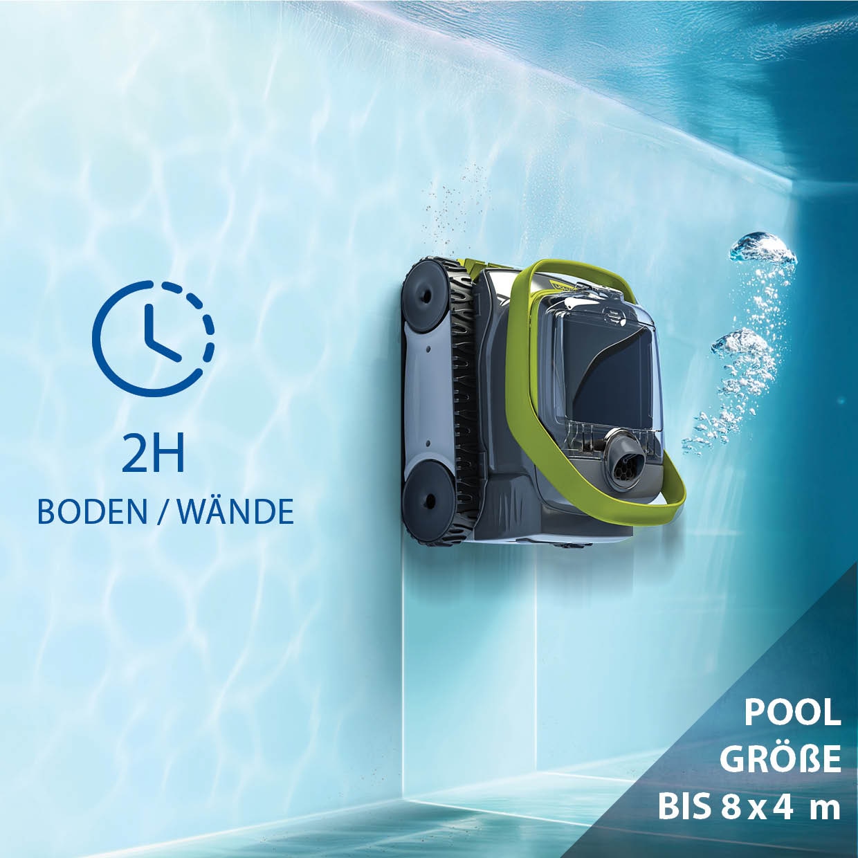 ZODIAC® Poolroboter »»Pixel««, (Akku Pool Reiniger), Kabellos