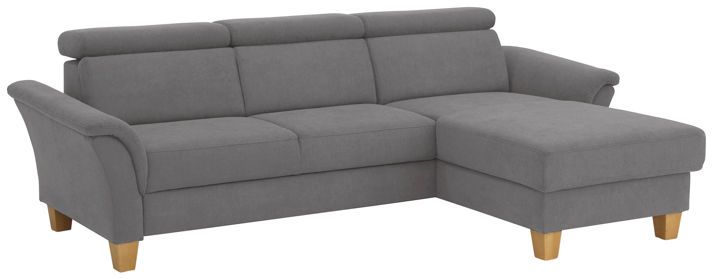 Home affaire Ecksofa »Conville L-Form«, Federkern, wahlweise mit Bettfunktion und Bettkasten bzw. Stauraum