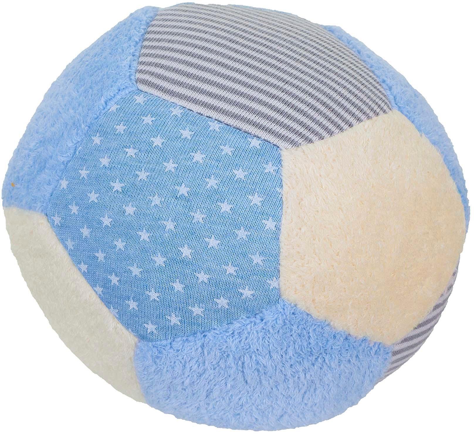 Sterntaler® Softball »Stoff, blau/beige«, für Babys