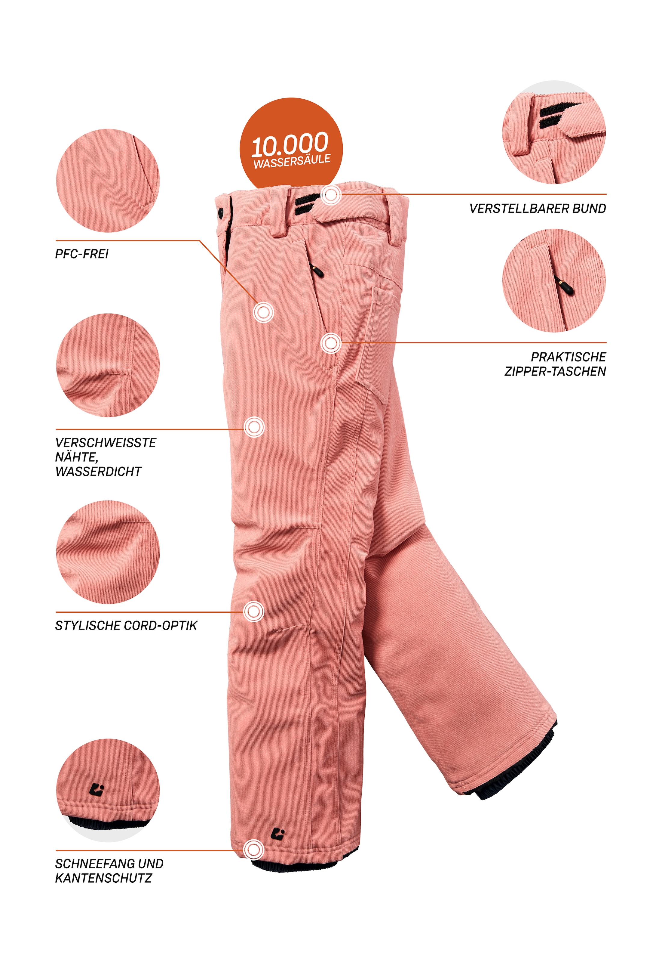 Killtec Skihose »KSW 58 GRLS SKI PNTS«