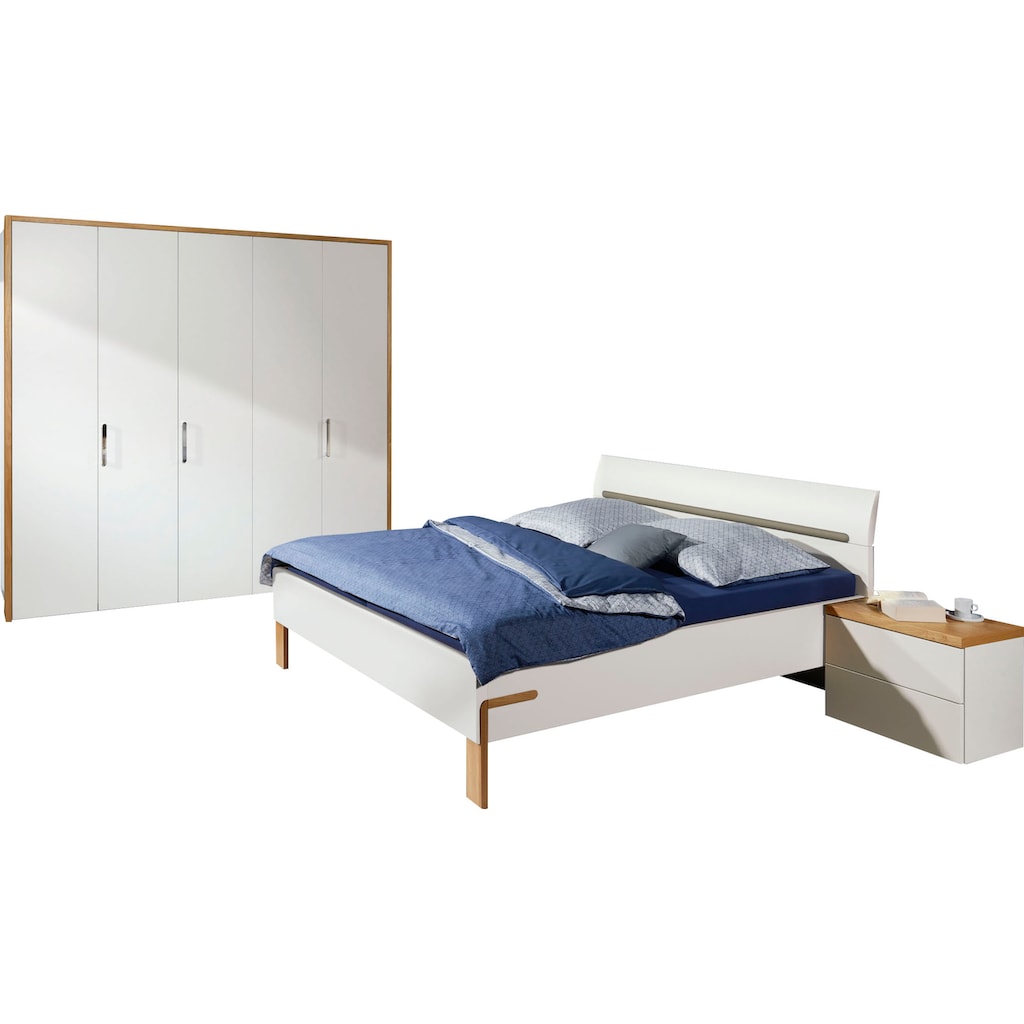 hülsta Komplettschlafzimmer »DREAM«, (Spar-Set, 4 St.), Kleiderschränke in verschiedenen Breiten. Liefer- und Montageservice
