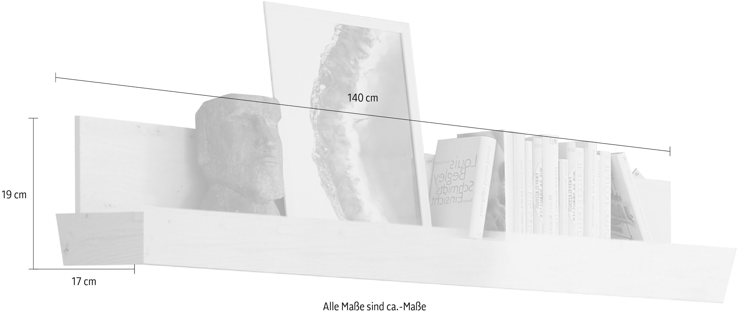 Mäusbacher Ablageregal »Matrix«, Breite 140 cm