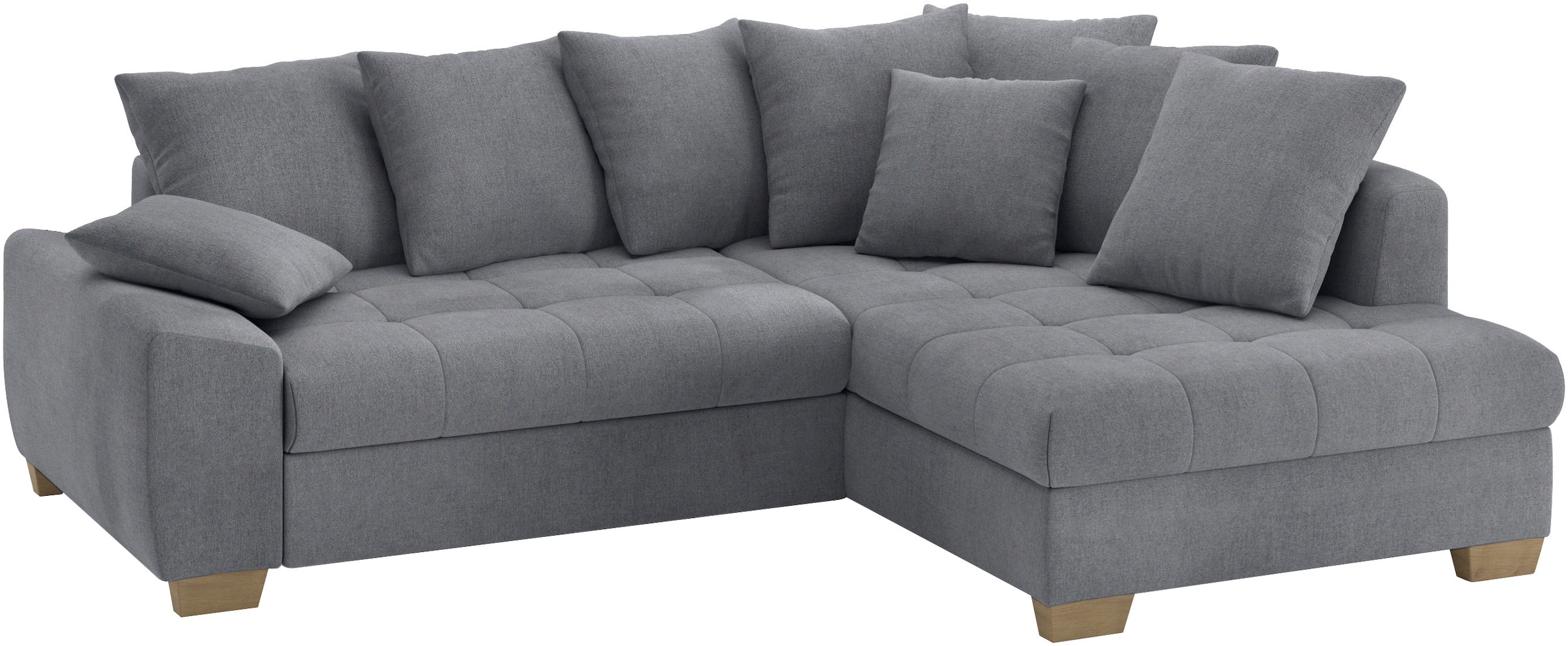 Mr. Couch Ecksofa »Nikita II, L-Form«, Wahlweise mit Bettfunktion, Bettkast günstig online kaufen
