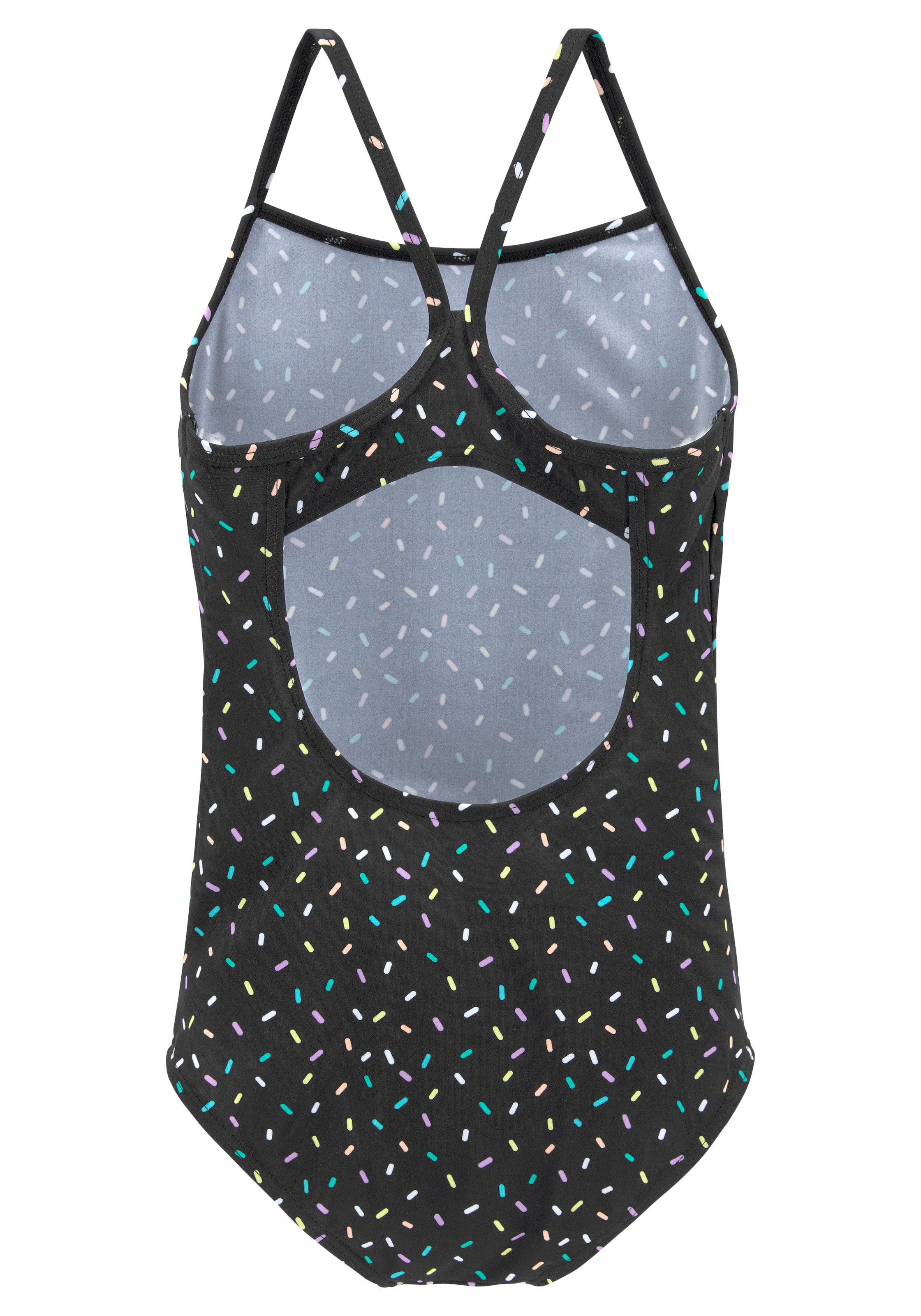 Buffalo Badeanzug »Candy Kids«, mit Racerback, mit recyceltem Polyamid
