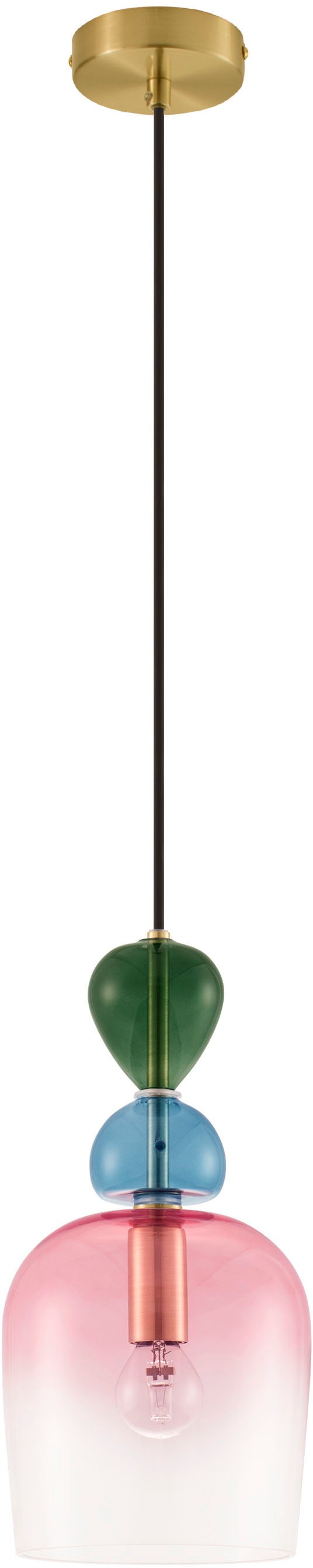 Nova Luce Hängeleuchten »MURANO« E14 1 Stk. Ohne Beleuchtung günstig online kaufen