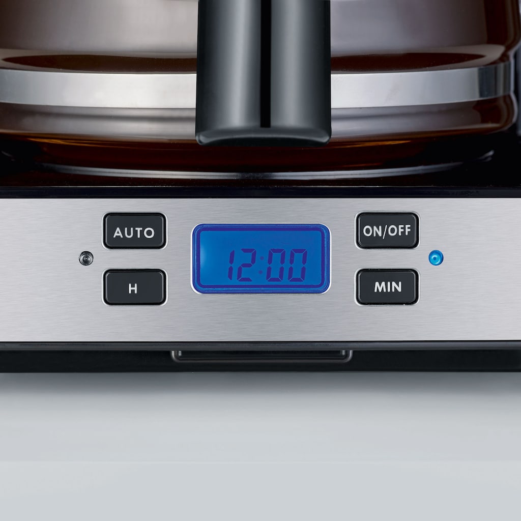 Graef Filterkaffeemaschine »FK 502«, 1,25 l Kaffeekanne, Korbfilter, 1x4