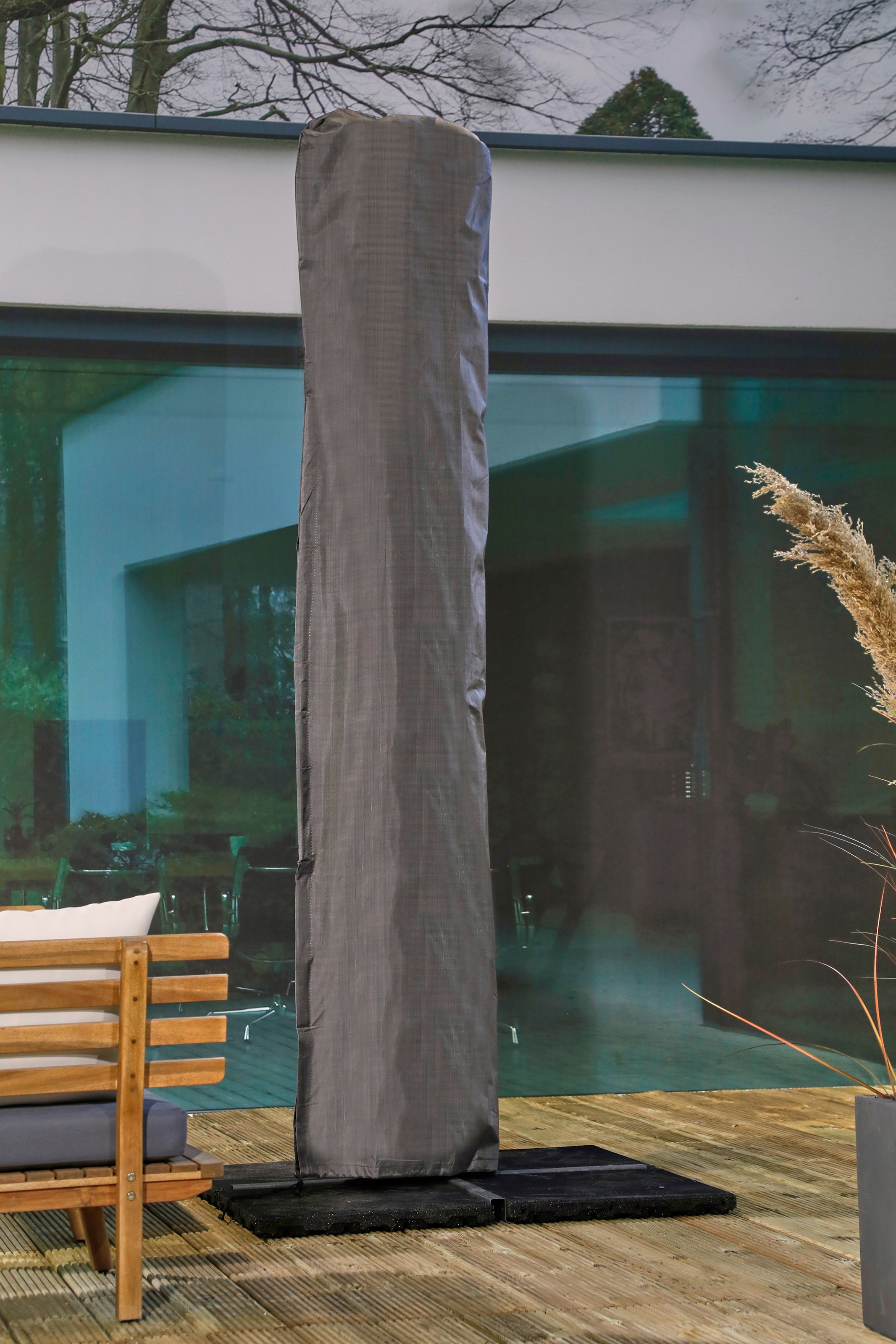 winza outdoor covers Sonnenschirm-Schutzhülle, geeignet für Schirme bis ø 450 cm, Maße 250 x 64 cm