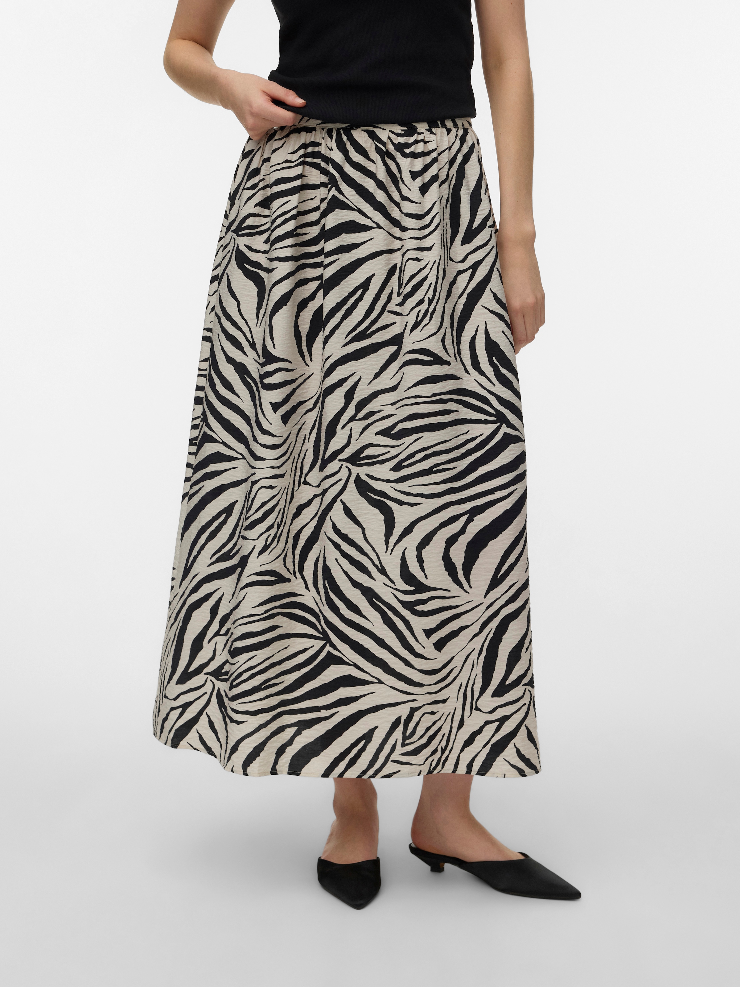 Vero Moda Maxirock »VMJOSIE VOLUME ANKLE SKIRT WVN GA« Viskosemischung