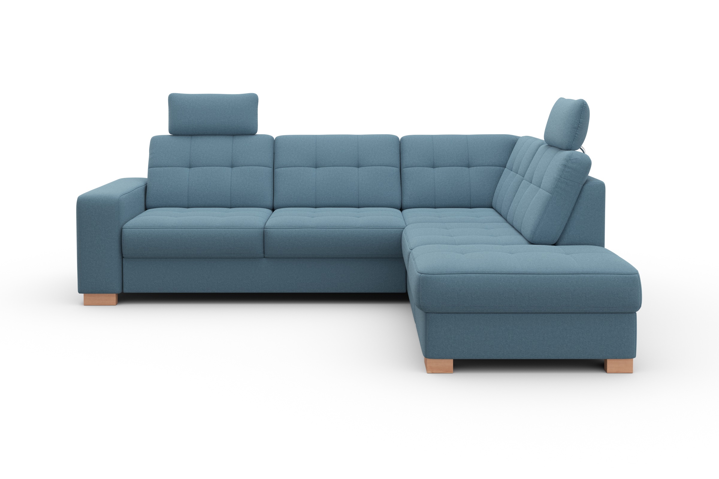 sit&more Ecksofa »Quincy L-Form«, wahlweise mit Bettfunktion und Bettkasten