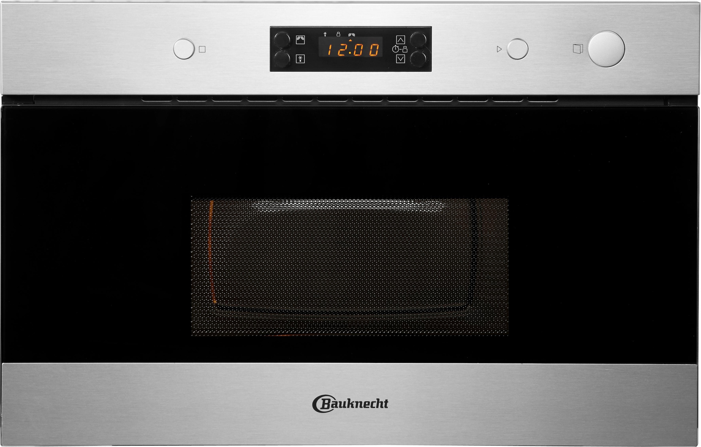 BAUKNECHT Einbau-Mikrowelle »333072« Mikrowelle 750 W silber Einbau-Mikrowelle