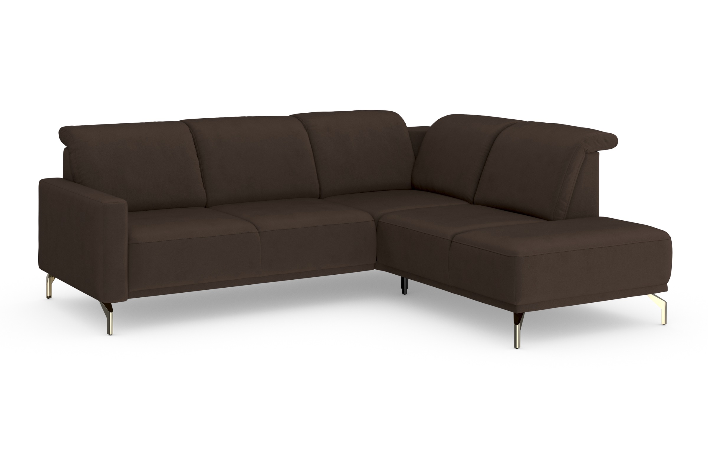 sit&more Ecksofa »Bailando L-Form«, wahlweise mit Kopfteilverstellung und Vorziehsitz, motorisch