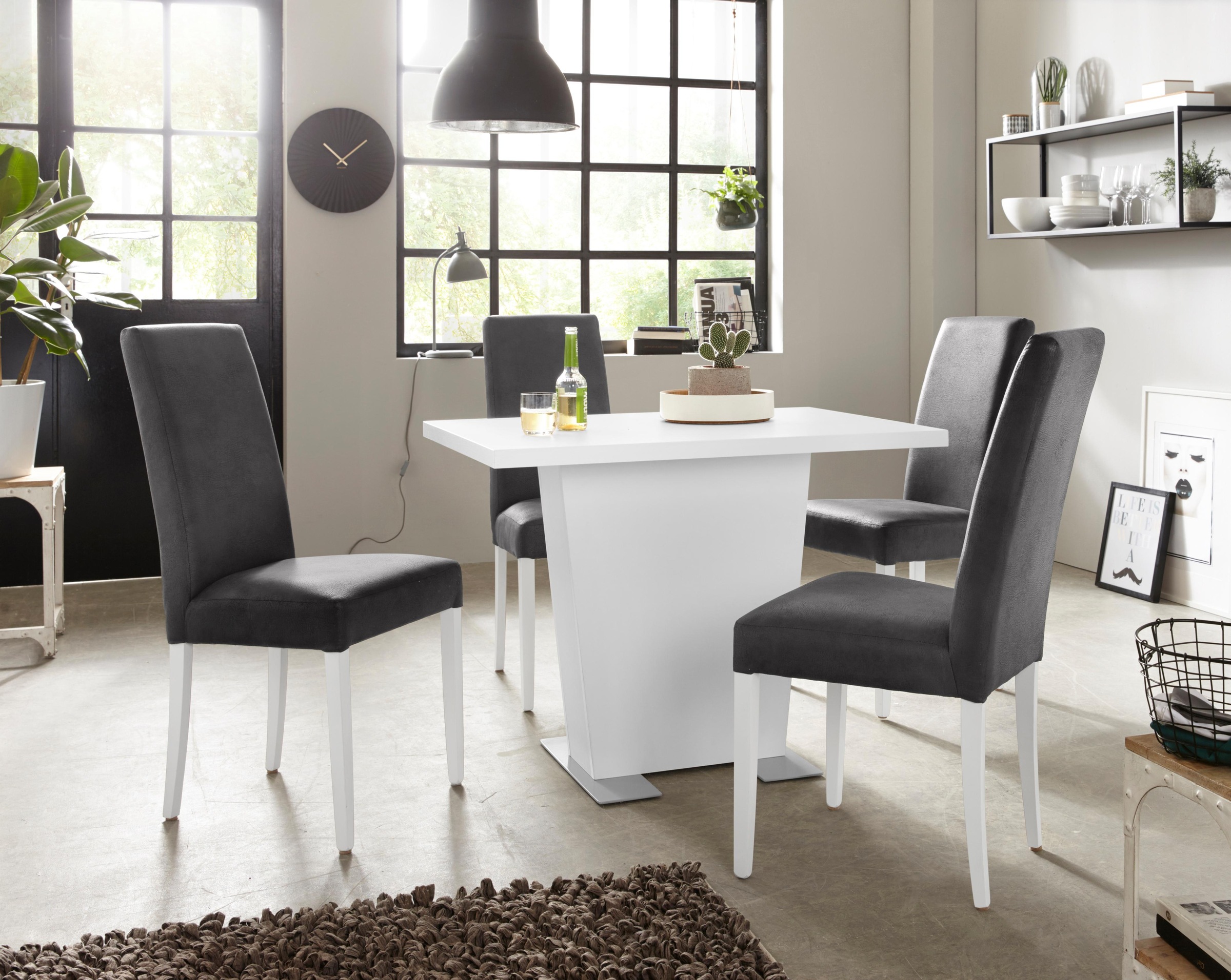INOSIGN Säulen-Esstisch »Carola«, Breite 110 cm